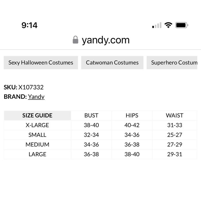 Other Yandy Cat Fight Costume Bodysuit NEW Cat Costume XL Black Grailed