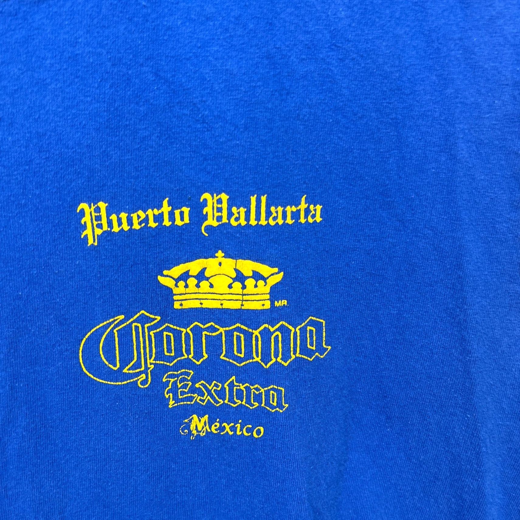 Vintage VINTAGE Corona Shirt Men T-Shirt Sleeveless Large Blue Logo Beer Size US L / EU 52-54 / 3 - 6 Thumbnail