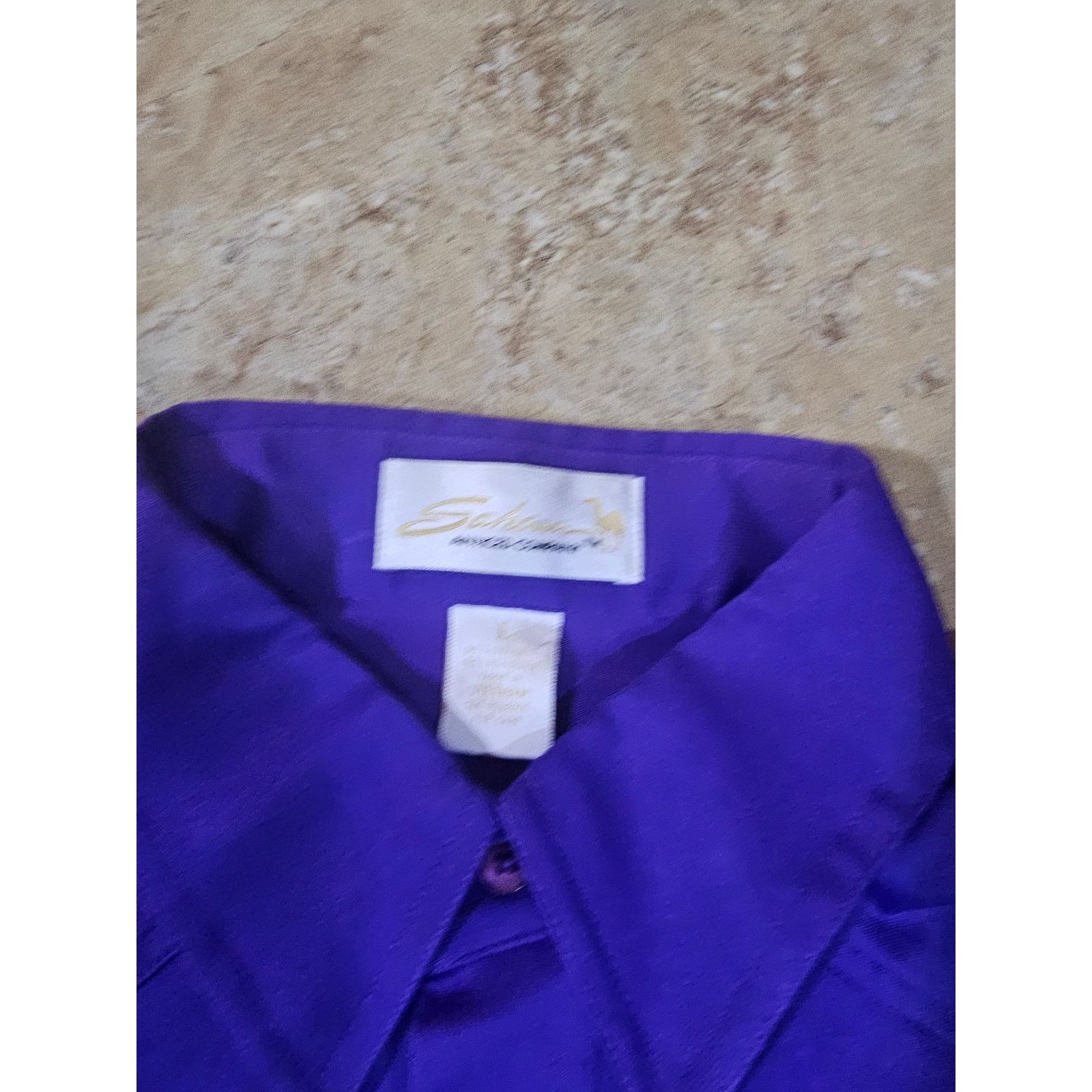 Other Los Angeles Lakers Purple Double Pocket Golf Polo Shirt Sz L Size US L / EU 52-54 / 3 - 3 Thumbnail
