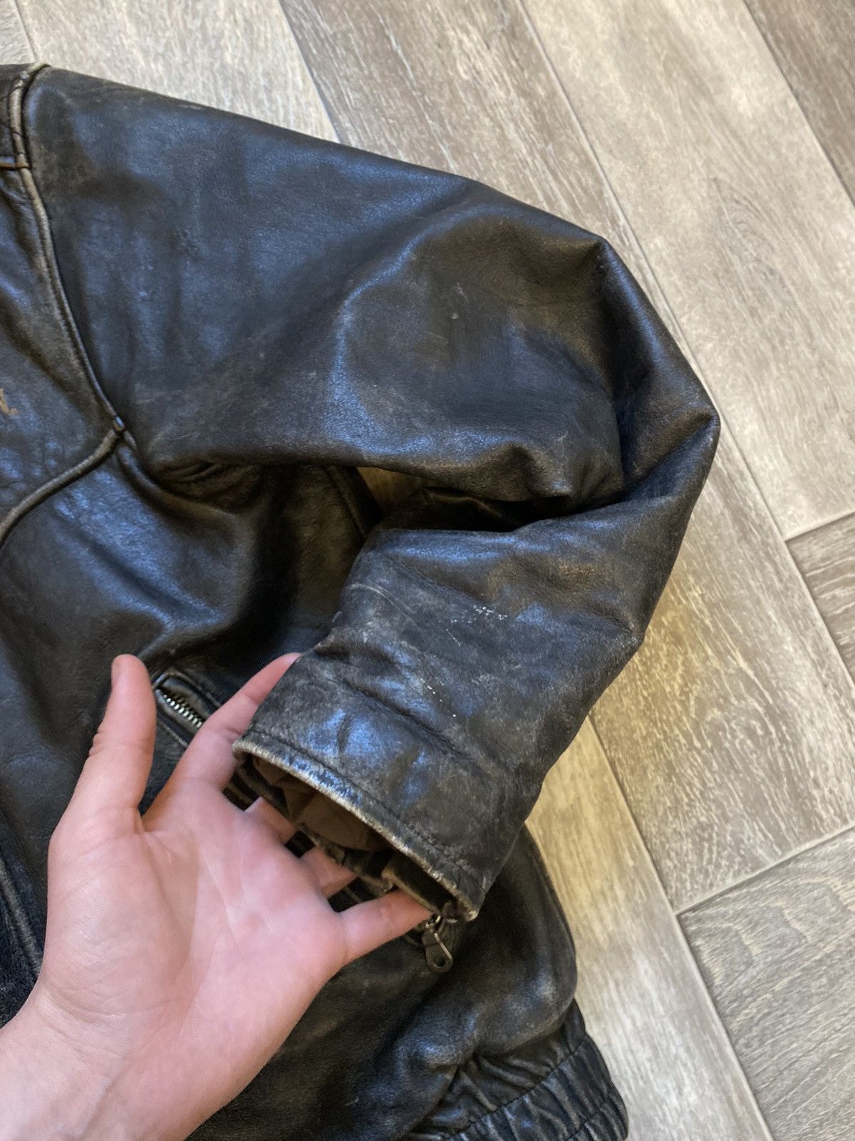 Harley Davidson × Vintage 1993 Harley Davidson vintage leather jacket racing Size US L / EU 52-54 / 3 - 10 Thumbnail