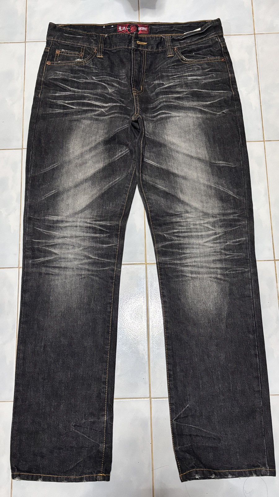 Japanese Brand Oniarai Jeans Vintage Size US 36 / EU 52 - 2 Thumbnail