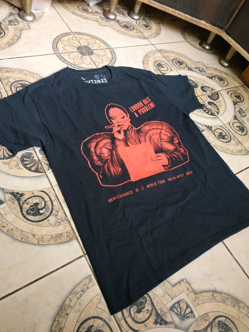 Beyonce Beyonce Renaissance Tour London Has A Problem Tee L Size US L / EU 52-54 / 3 - 6 Thumbnail