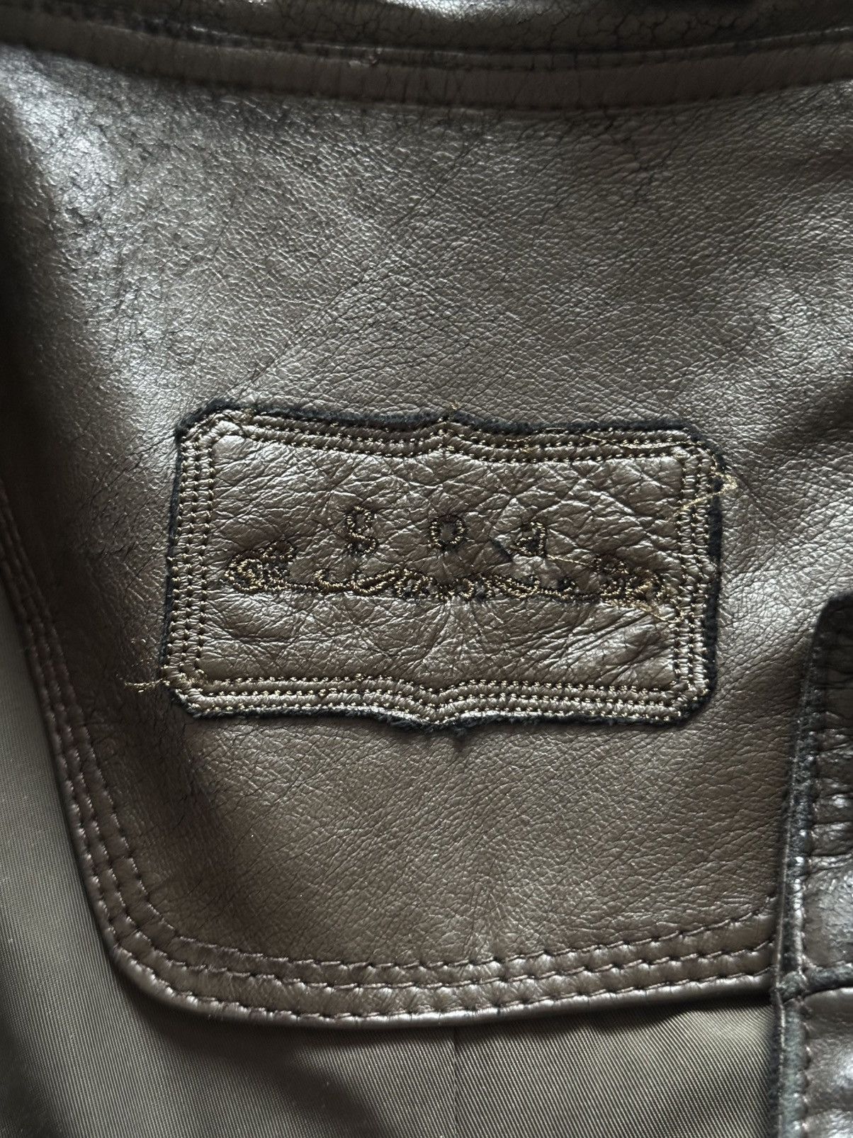 GOA GOA leather bono jacket Size US M / EU 48-50 / 2 - 8 Thumbnail