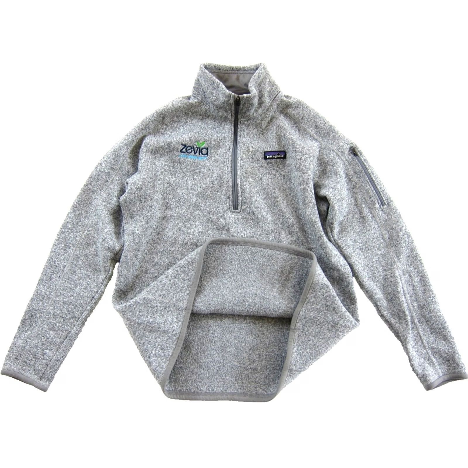 Patagonia Patagonia Sweater Womens L Gray New Zevia Logo Women Better Zip Fleece Pullover Size L / US 10 / IT 46 - 5 Thumbnail