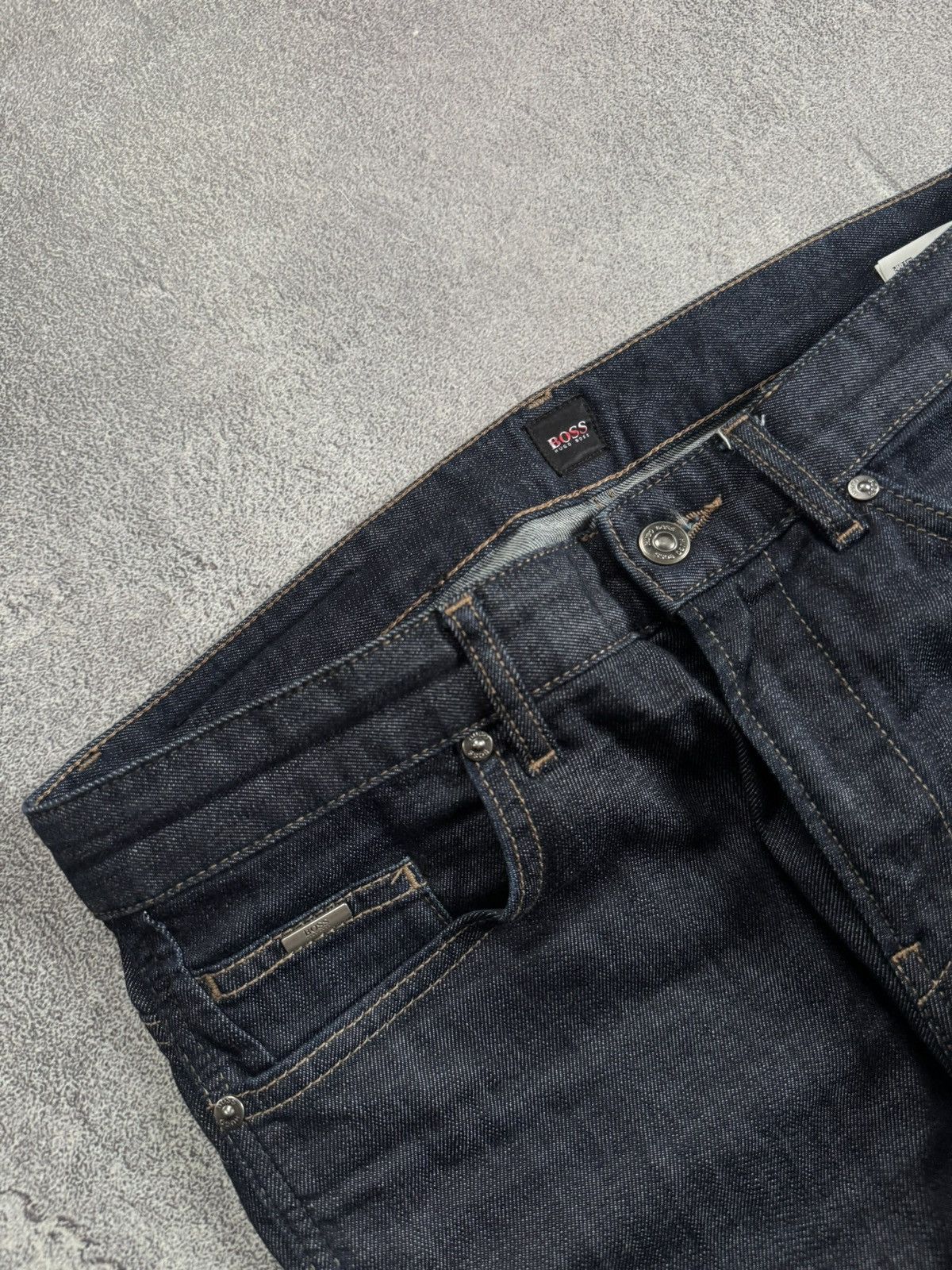 Hugo Boss Hugo Boss 32/30 dark blue denim pants jeans trousers 👖 Size US 32 / EU 48 - 10 Thumbnail