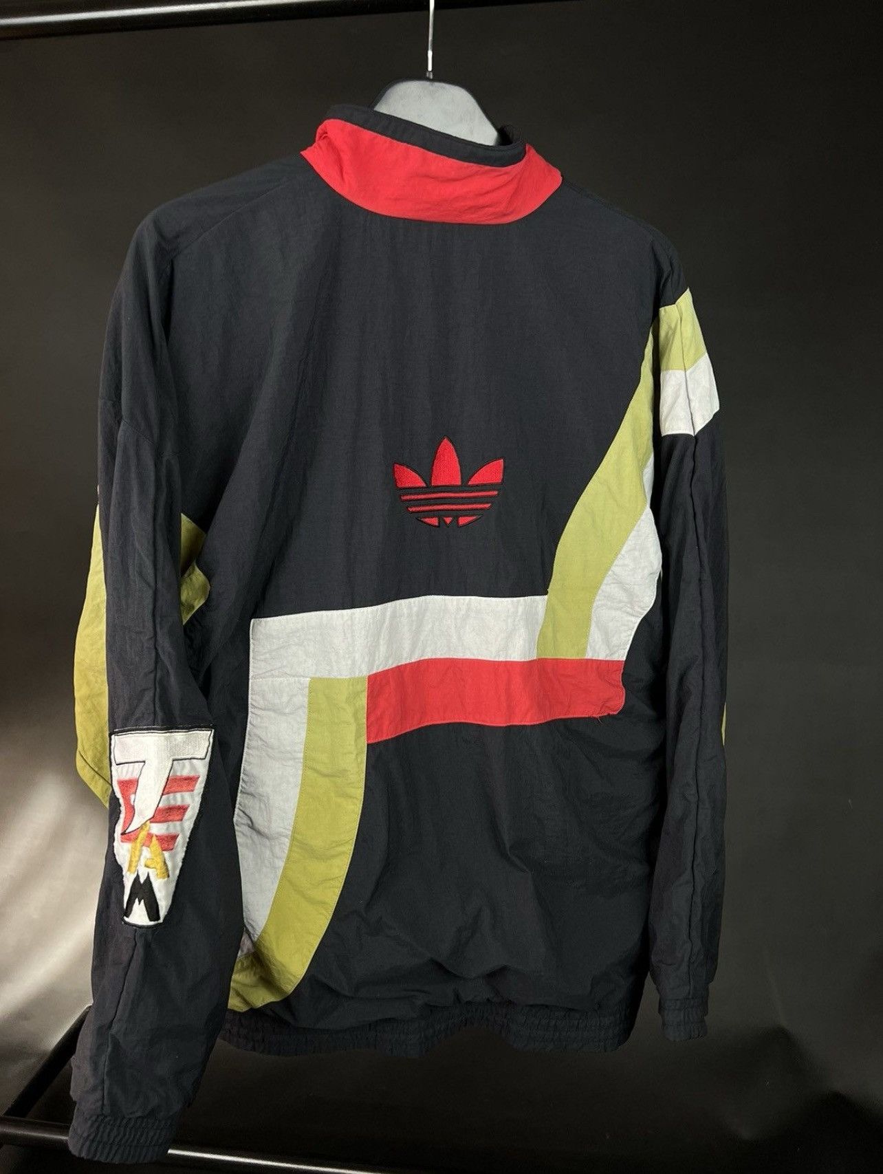 Adidas × Vintage Vintage Adidas Team Olympics Track Jacket Windbreaker Mens Size US M / EU 48-50 / 2 - 9 Thumbnail