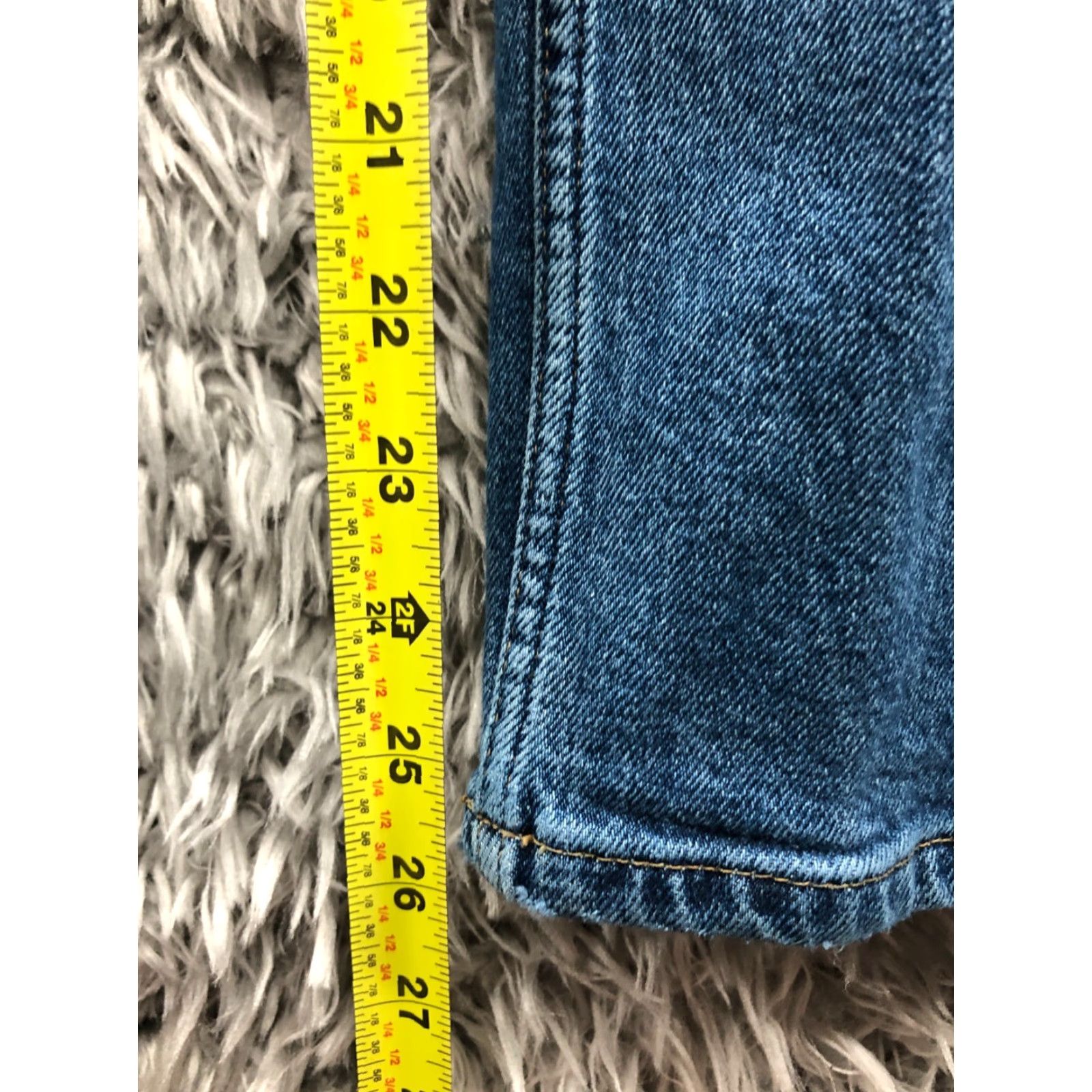 Banana Republic Banana Republic Jeans High Rise Straight Size 26 Womens Blue Medium Wash Denim 5-Pocket Size 26" / US 2 / IT 38 - 3 Thumbnail
