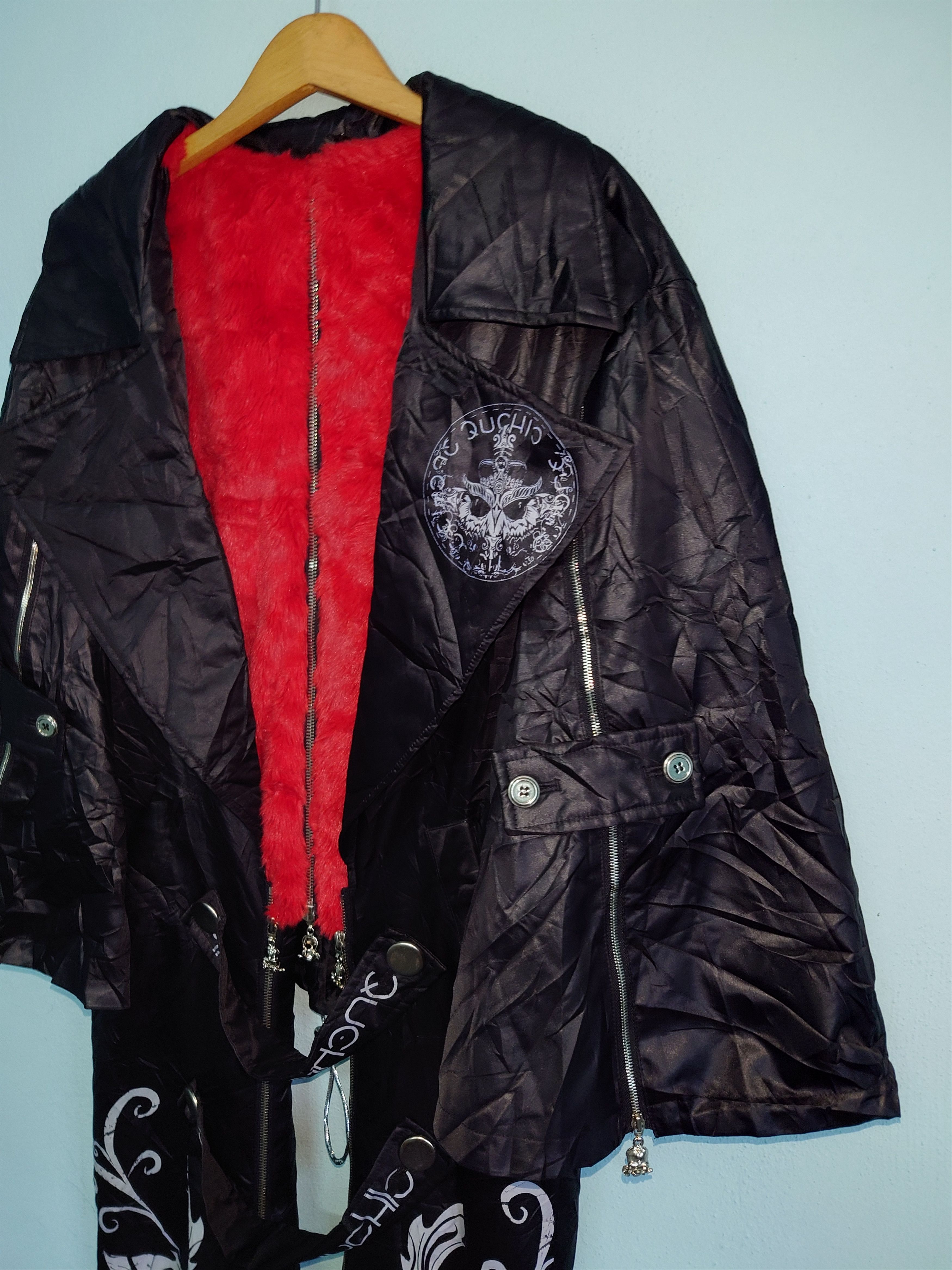 Other Archival QUCHIC&QUCHIC Gothic Punk Skull-Owl Jumpsuit Size M / US 6-8 / IT 42-44 - 3 Thumbnail