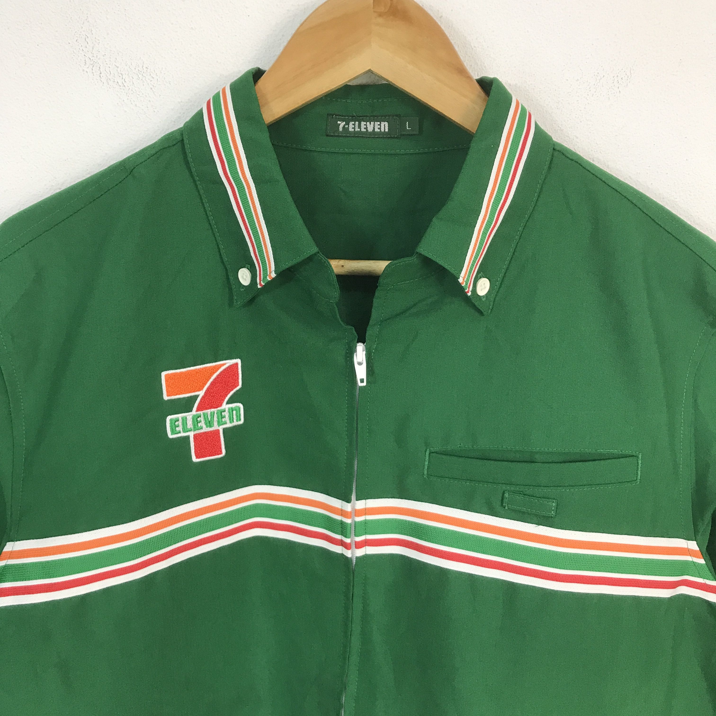 Japanese Brand Vintage Og 7 Eleven Uniform Japan Jacket Size US L / EU 52-54 / 3 - 3 Thumbnail