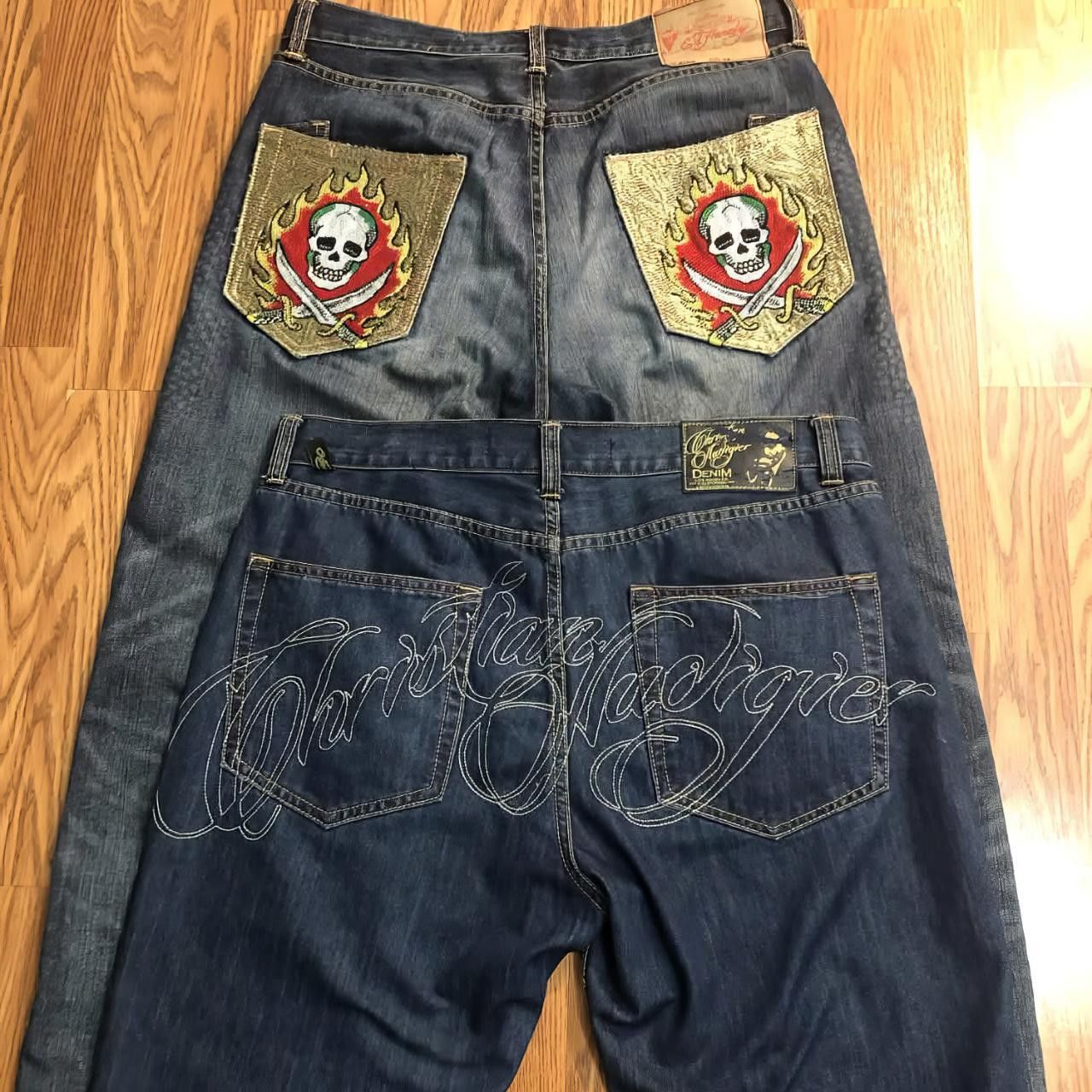 Ed Hardy Ed Hardy + Christian Audigier Jean Bundle Size US 34 / EU 50 - 3 Thumbnail
