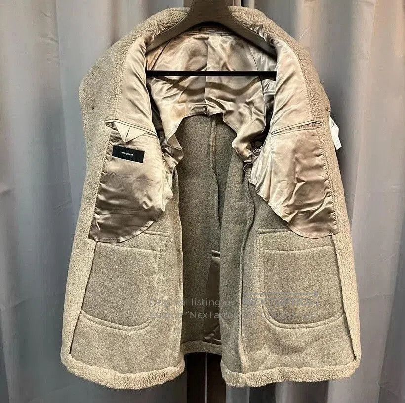 Ring Jacket wool coat for autumn and winter. Size US L / EU 52-54 / 3 - 6 Thumbnail