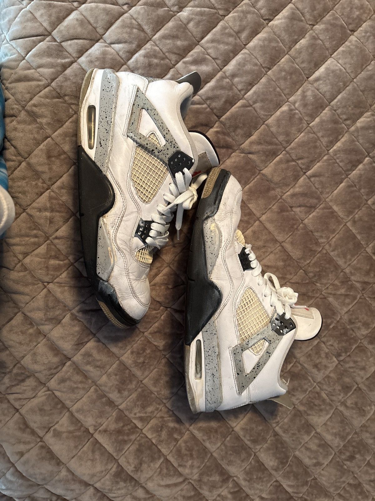 Jordan Brand × Nike Cement 4’s (2016) Size US 10.5 / EU 43-44 - 4 Thumbnail