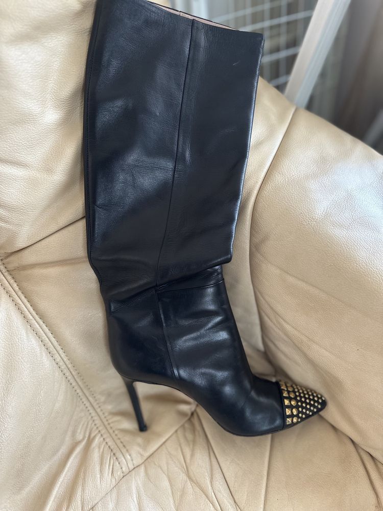 Gucci Gucci Leather Heels Boots Size US 6.5 / IT 36.5 - 5 Thumbnail