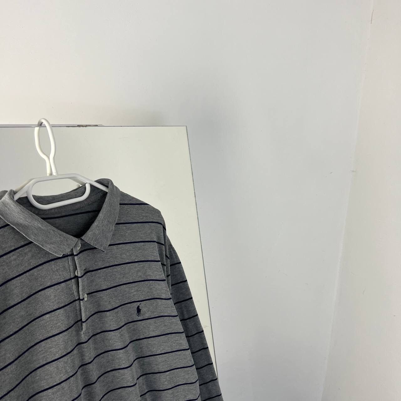 Rugby Ralph Lauren Striped Rugby Polo Ralph Lauren Vintage Size US XL / EU 56 / 4 - 2 Thumbnail