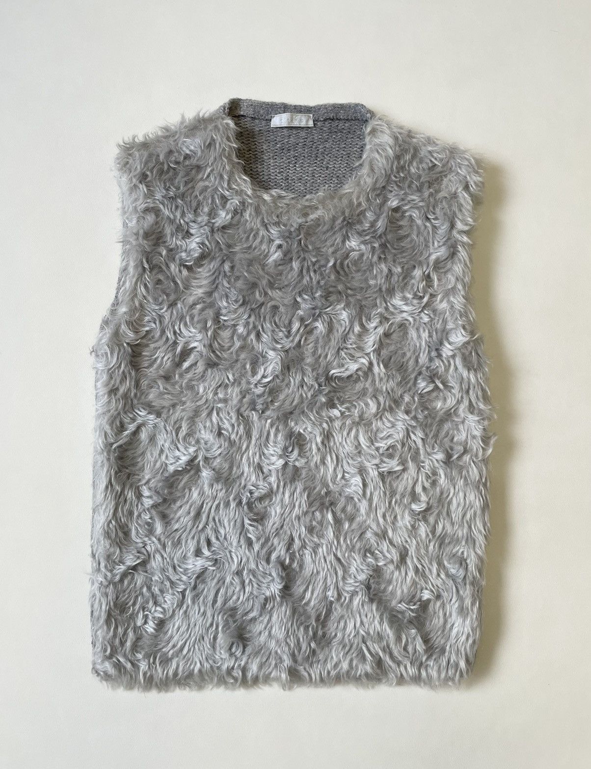 Prada A/W 07 Mohair Front Sweater Vest Size US M / EU 48-50 / 2 - 1 Thumbnail
