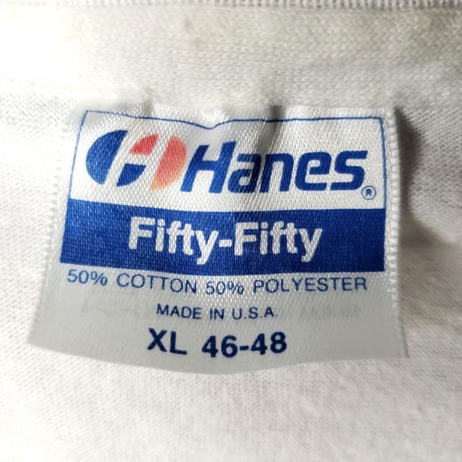 Hanes VINTAGE Orlando MusicFest T Shirt Mens Large White 80s Space Shuttle USA Hanes Graphic Tee Mens White 80s Space Shuttle Launch 50/50 Made In USA Large Size US L / EU 52-54 / 3 - 6 Thumbnail