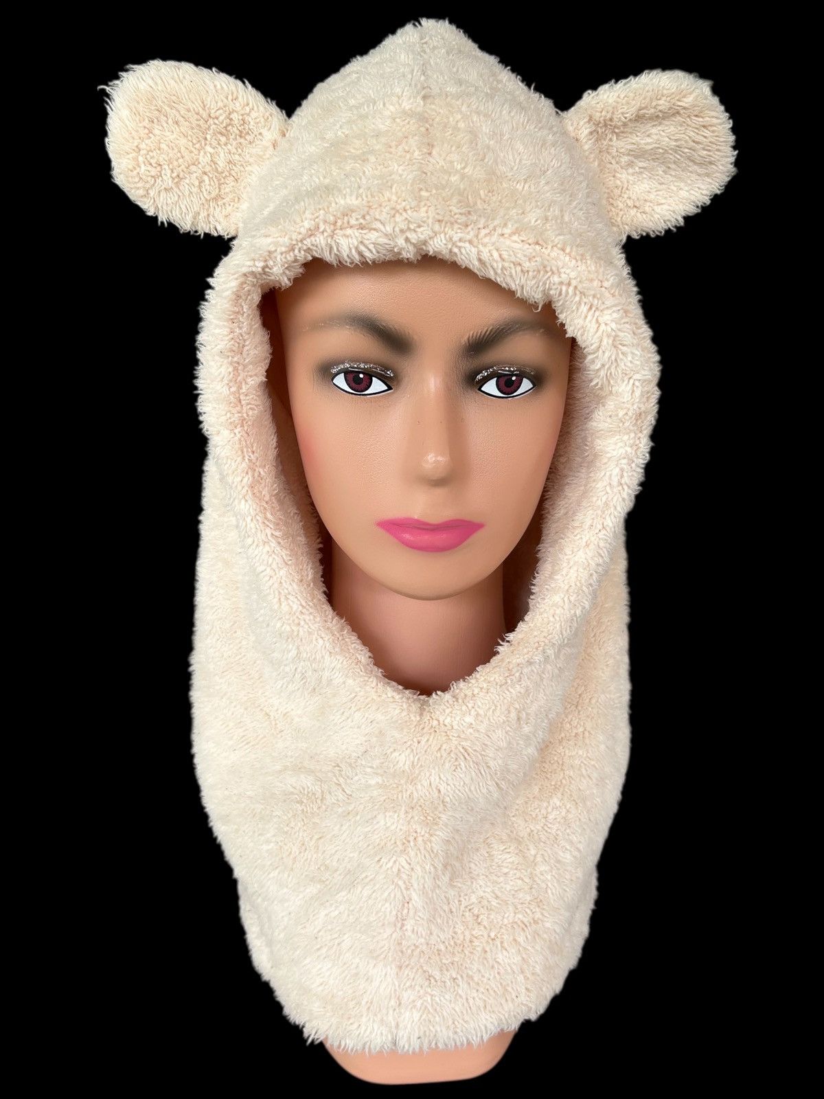 Japanese Brand × Kapital × Vintage Balaclava Masked Japanese Style Fur Rare Size ONE SIZE - 1 Thumbnail