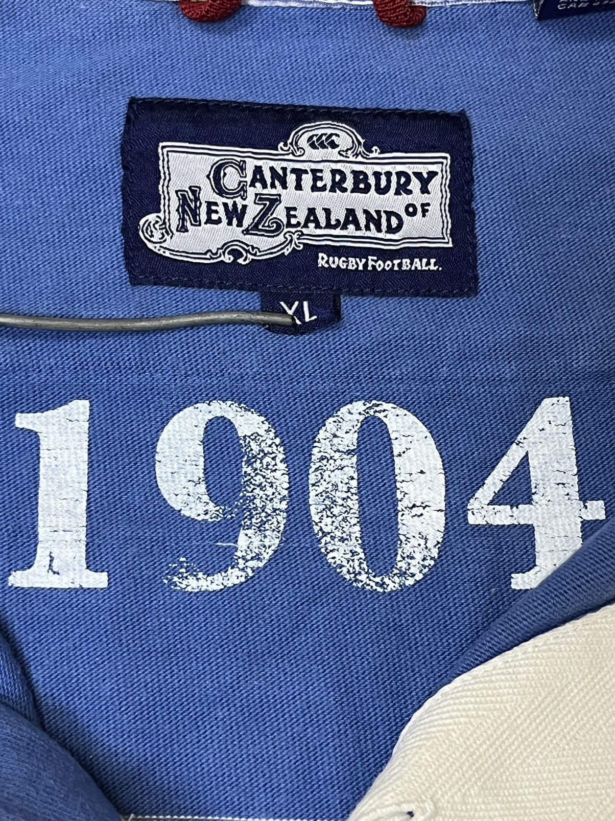 Canterbury of New Zealand Vintage CANTERBURY of new zealand #15 longsleeve rugby shirt Size US XL / EU 56 / 4 - 15 Thumbnail