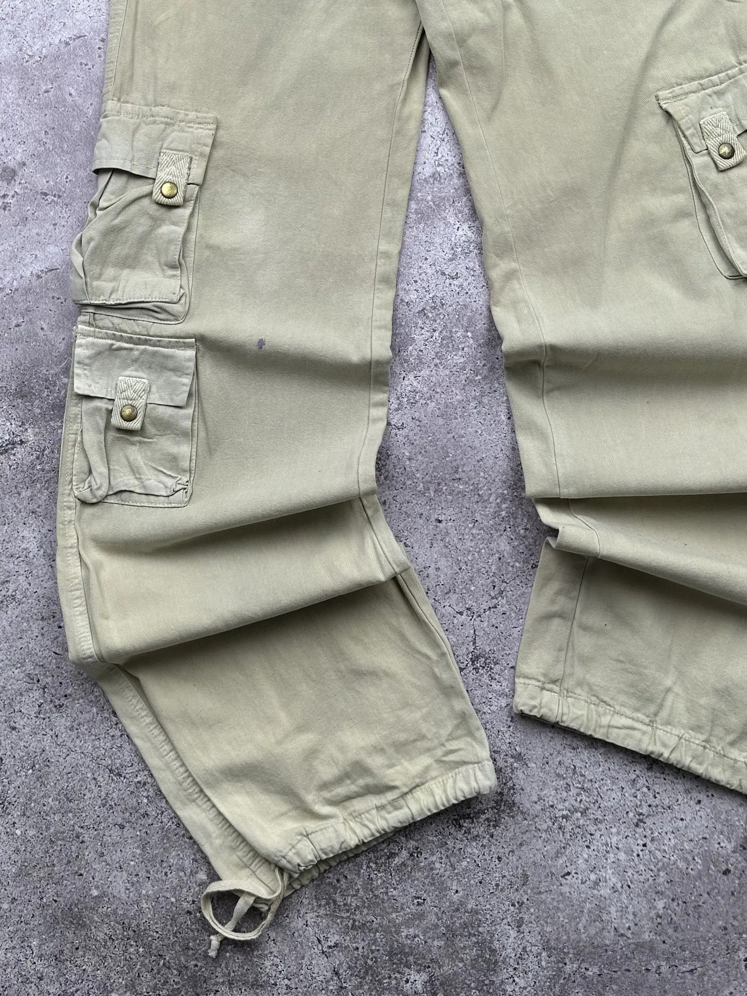 Dolce & Gabbana Dolce&Gabbana Vintage Cargo Multi-Pocket Pants C564(V545) Size 27" / US 4 / IT 40 - 3 Thumbnail