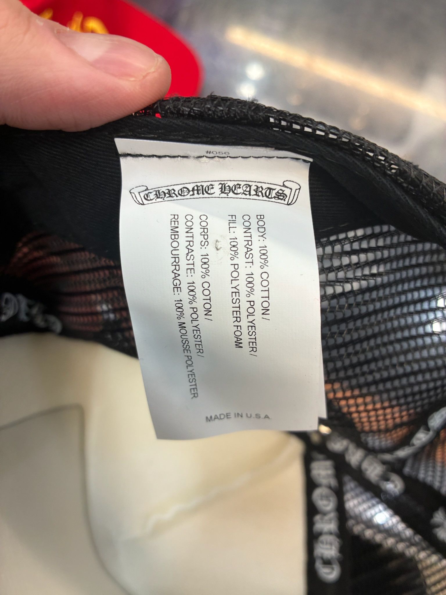 Chrome Hearts Chrome Hearts Hollywood Trucker Hat Size ONE SIZE - 6 Thumbnail