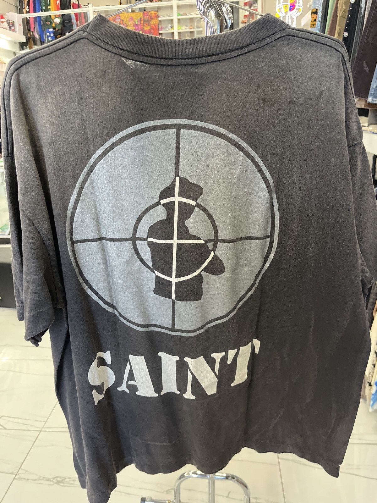 Saint Michael Public Enemy x Saint Michael Tee Size US XL / EU 56 / 4 - 2 Thumbnail