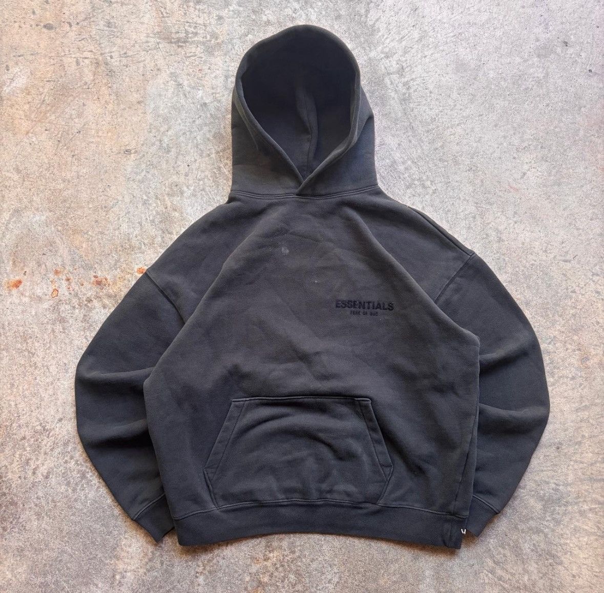 Essentials black essentials fear of god hoodie Size US M / EU 48-50 / 2 - 1 Thumbnail