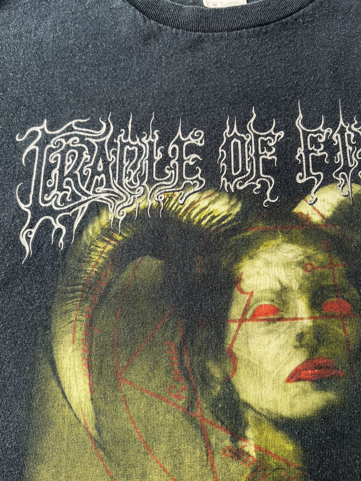Band Tees Vintage 2007 Cradle of Filth Devil To The Metal T-shirt Size US M / EU 48-50 / 2 - 6 Thumbnail