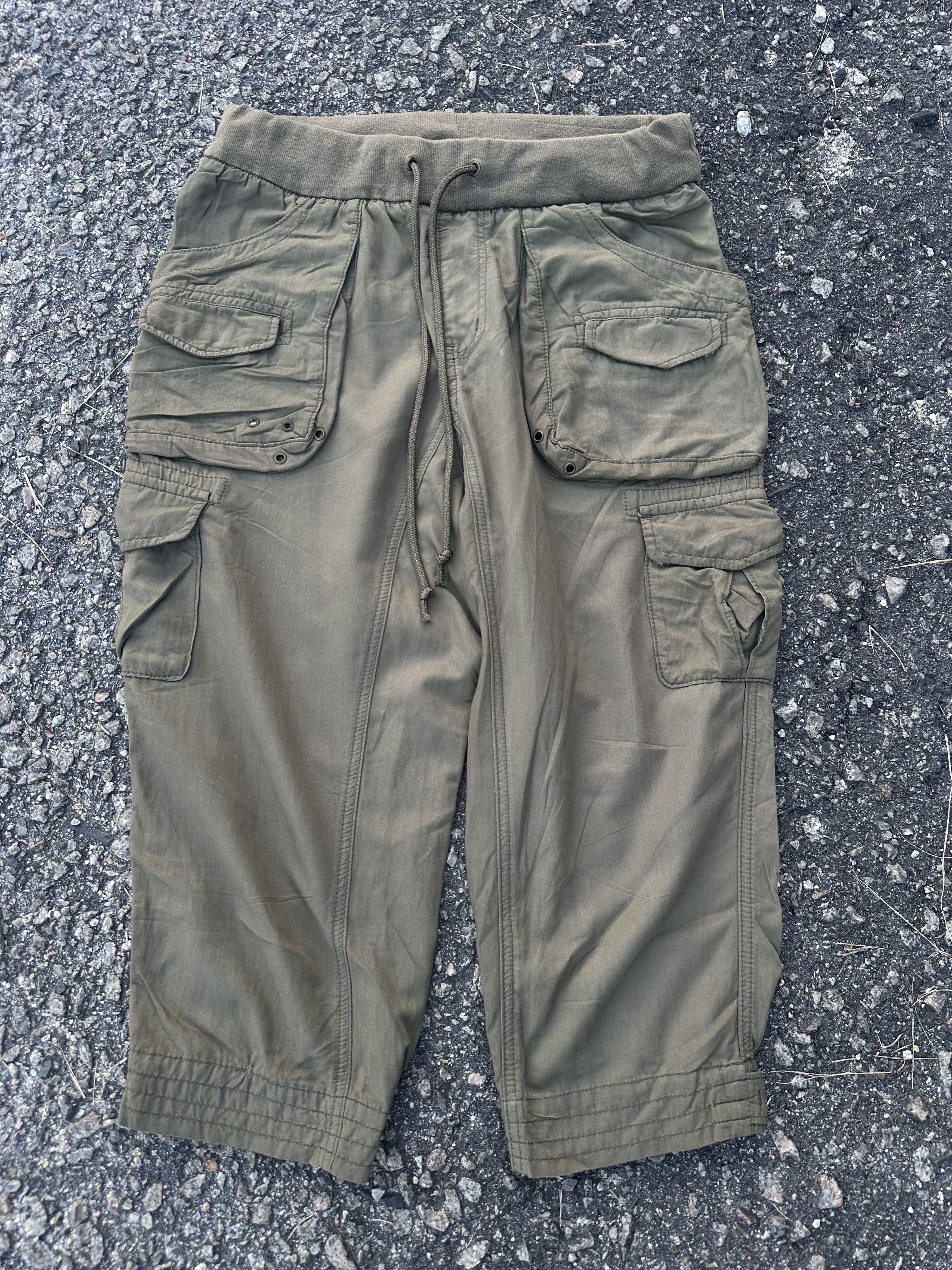 If Six Was Nine Cropped Cargo Pants Like GOA Style Size US 28 / EU 44 - 1 Thumbnail