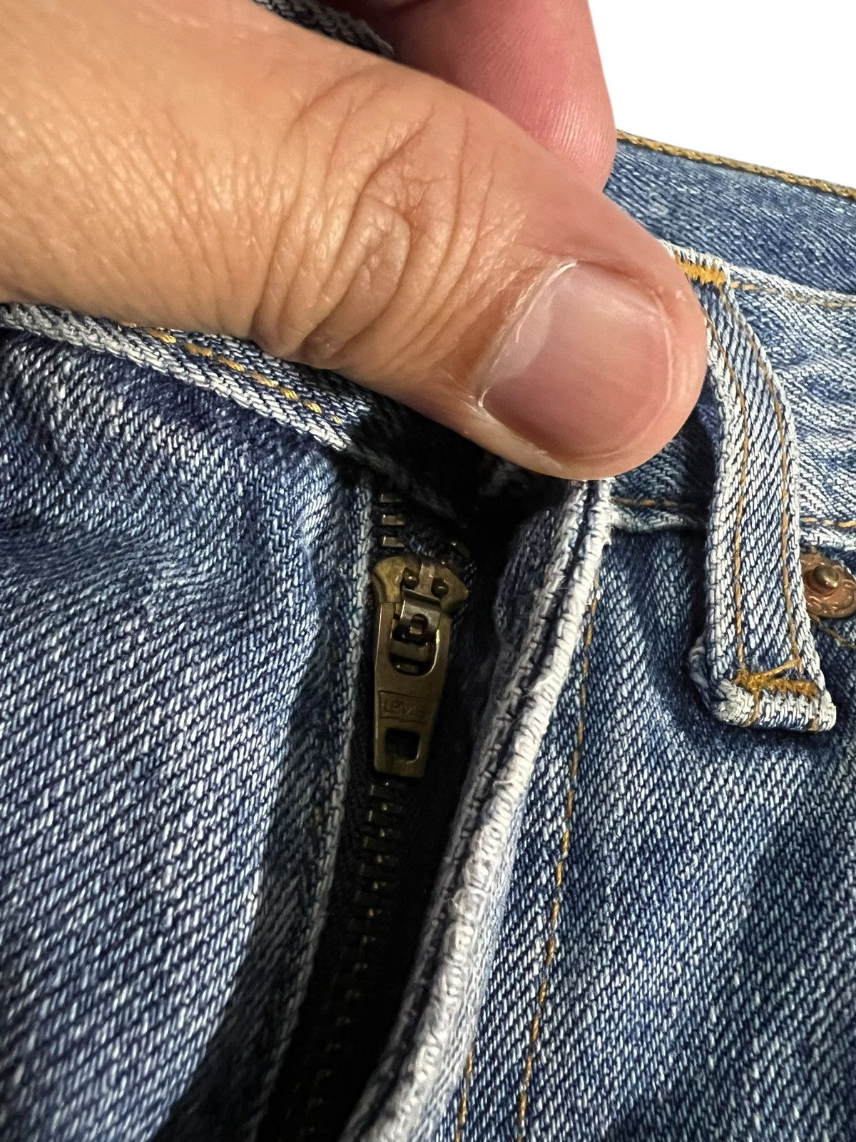 Levi's Vintage Flare Levi’s 517-03 Single R Distress Mud Wash Jean Size US 28 / EU 44 - 11 Thumbnail