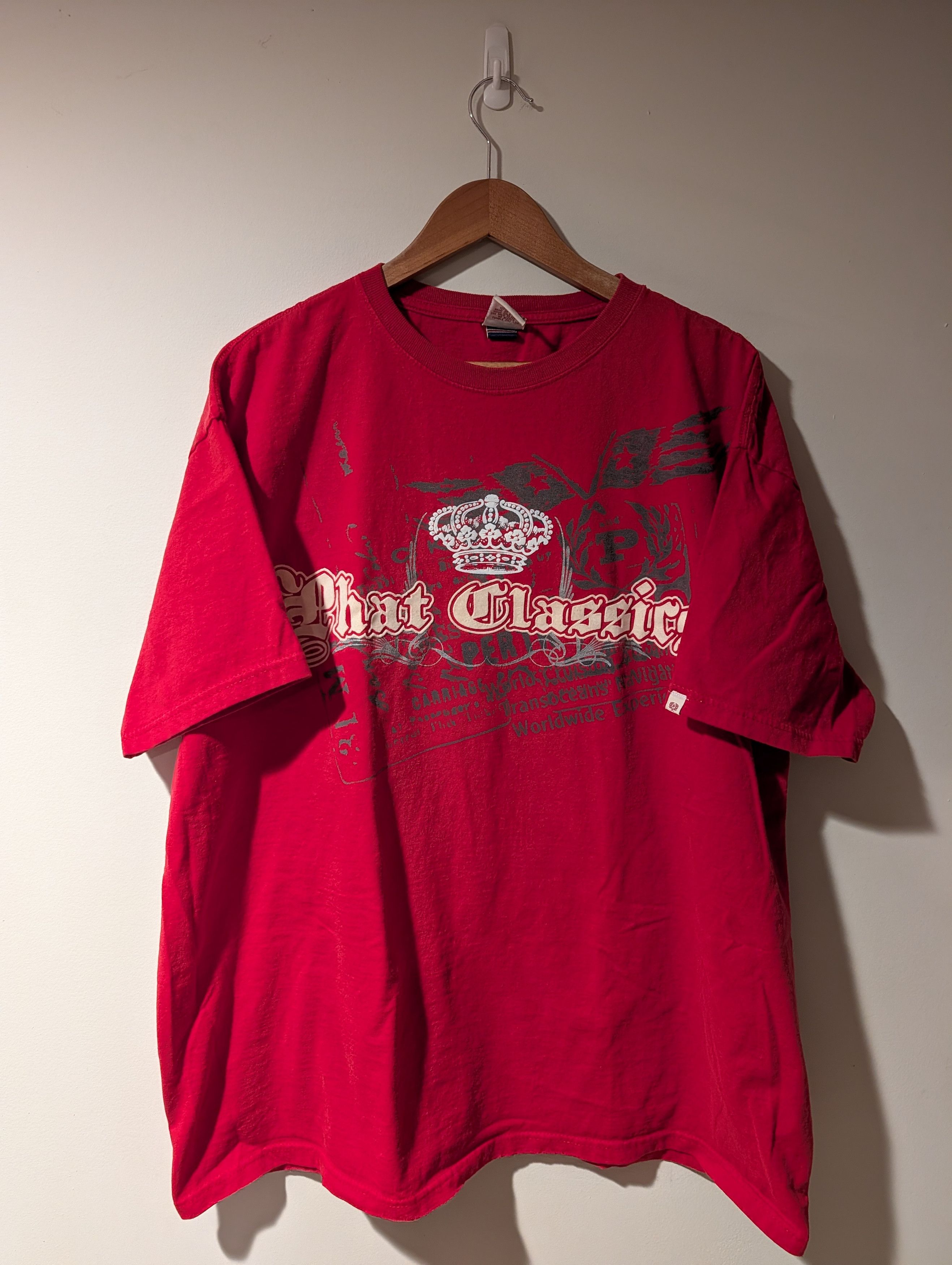 Phat Farm Phat Farm Phat Classic Fine Denim Goods Y2K Graphic T-Shirt Size US XXL / EU 58 / 5 - 1 Thumbnail