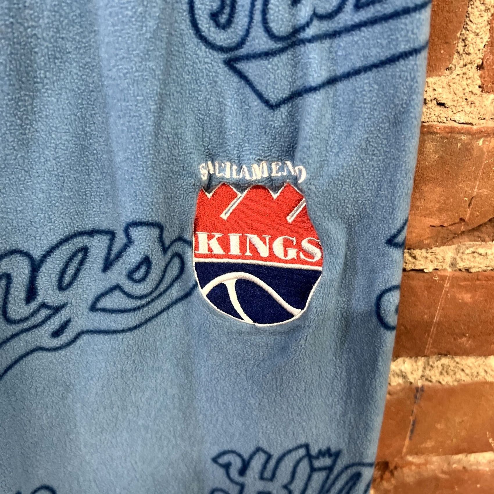 Vintage Sacramento Kings Pants Size Large Mens Pajama Sleep Lounge Wear NBA Basketball Size US 33 - 2 Thumbnail
