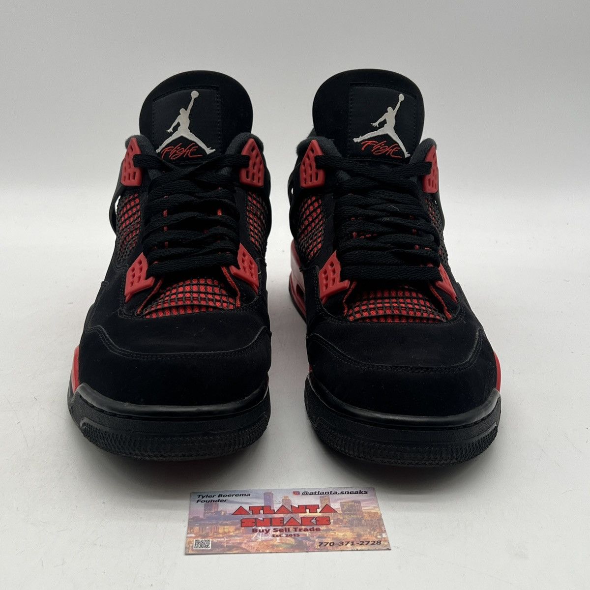 Jordan Brand Air Jordan 4 red Thunder Size US 13 / EU 46 - 2 Thumbnail