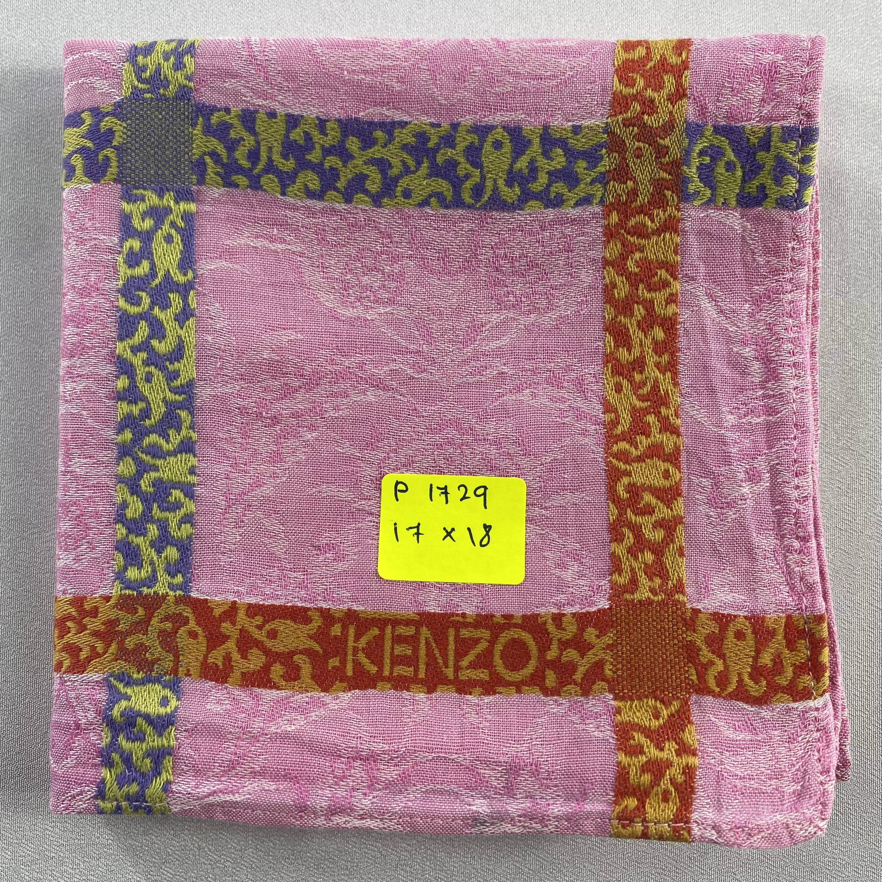 Kenzo × Vintage Kenzo Bandana/ Handkerchief / Neckerchief-P1729 Size ONE SIZE - 7 Thumbnail