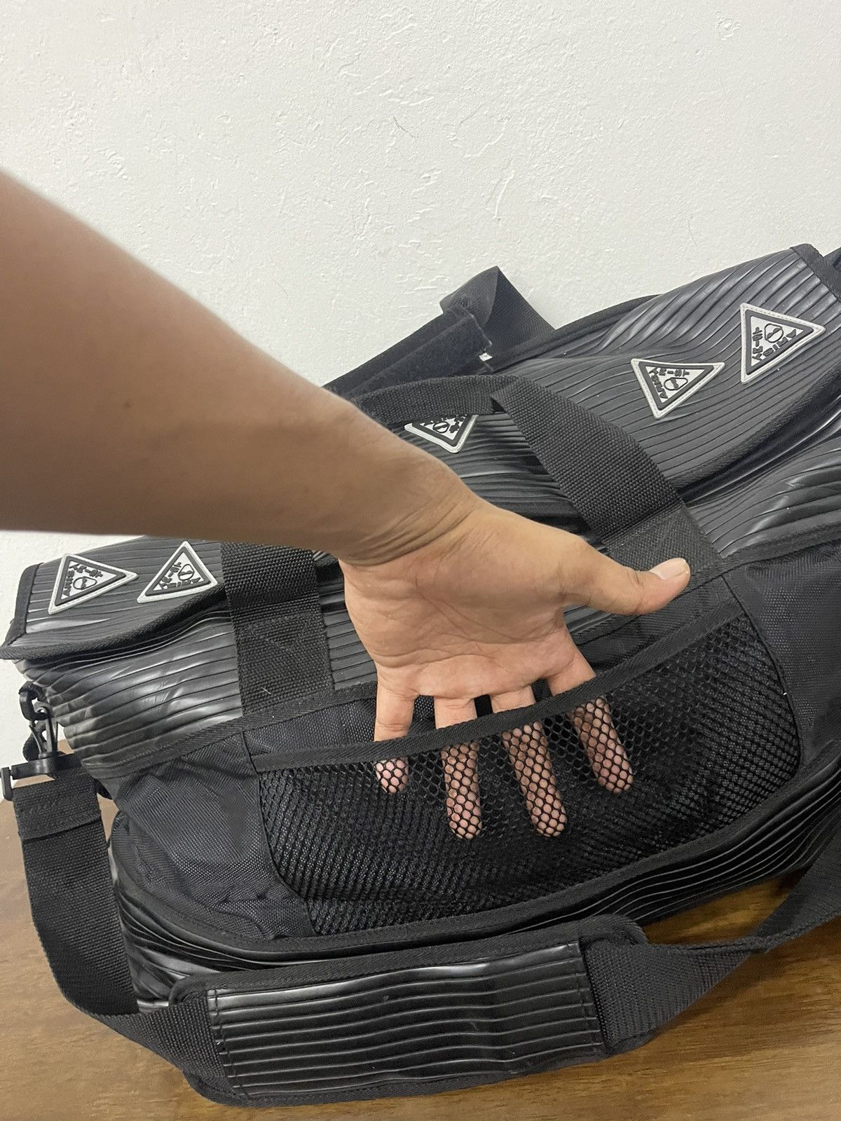 Japanese Brand ARISTRIST JAPAN all black travel bag Size ONE SIZE - 8 Thumbnail