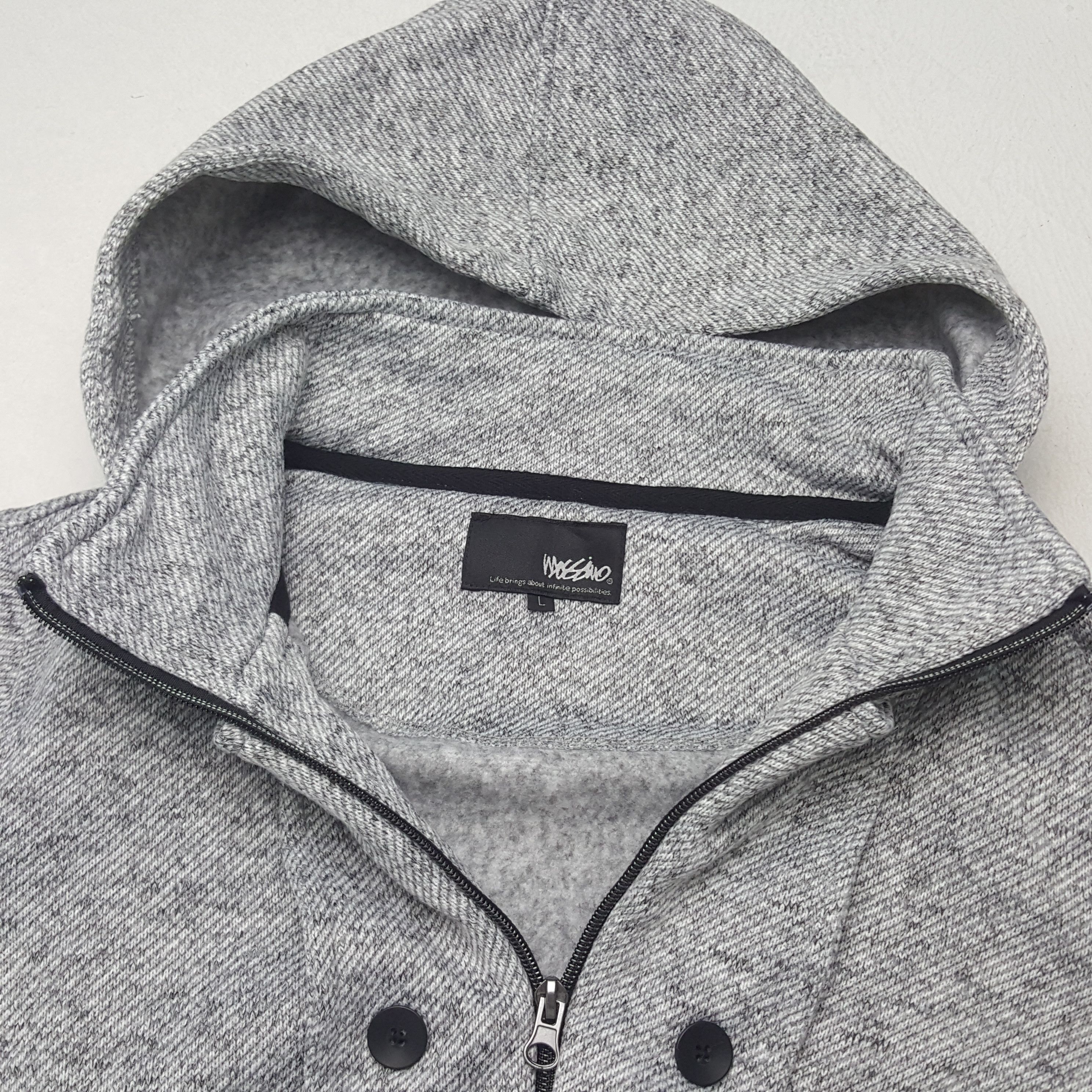 If Six Was Nine × Mossimo × Vintage Vintage Mossimo Japanese Custom Punk Logo Hoodies Size US S / EU 44-46 / 1 - 4 Thumbnail