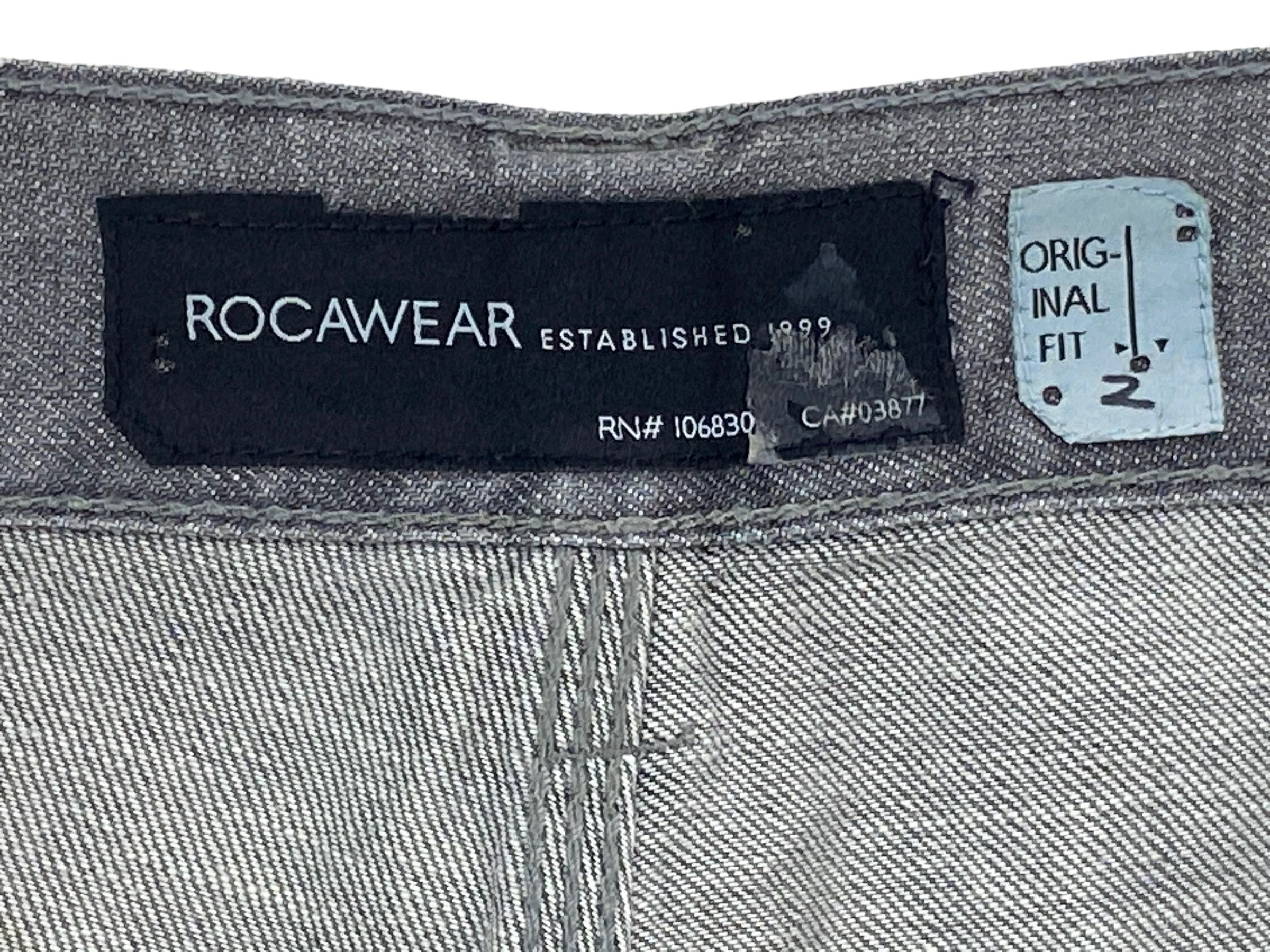 Rocawear Rocawear Baggy Pants Hip Hop Workwear Hickory Skateboards Size US 39 - 8 Thumbnail