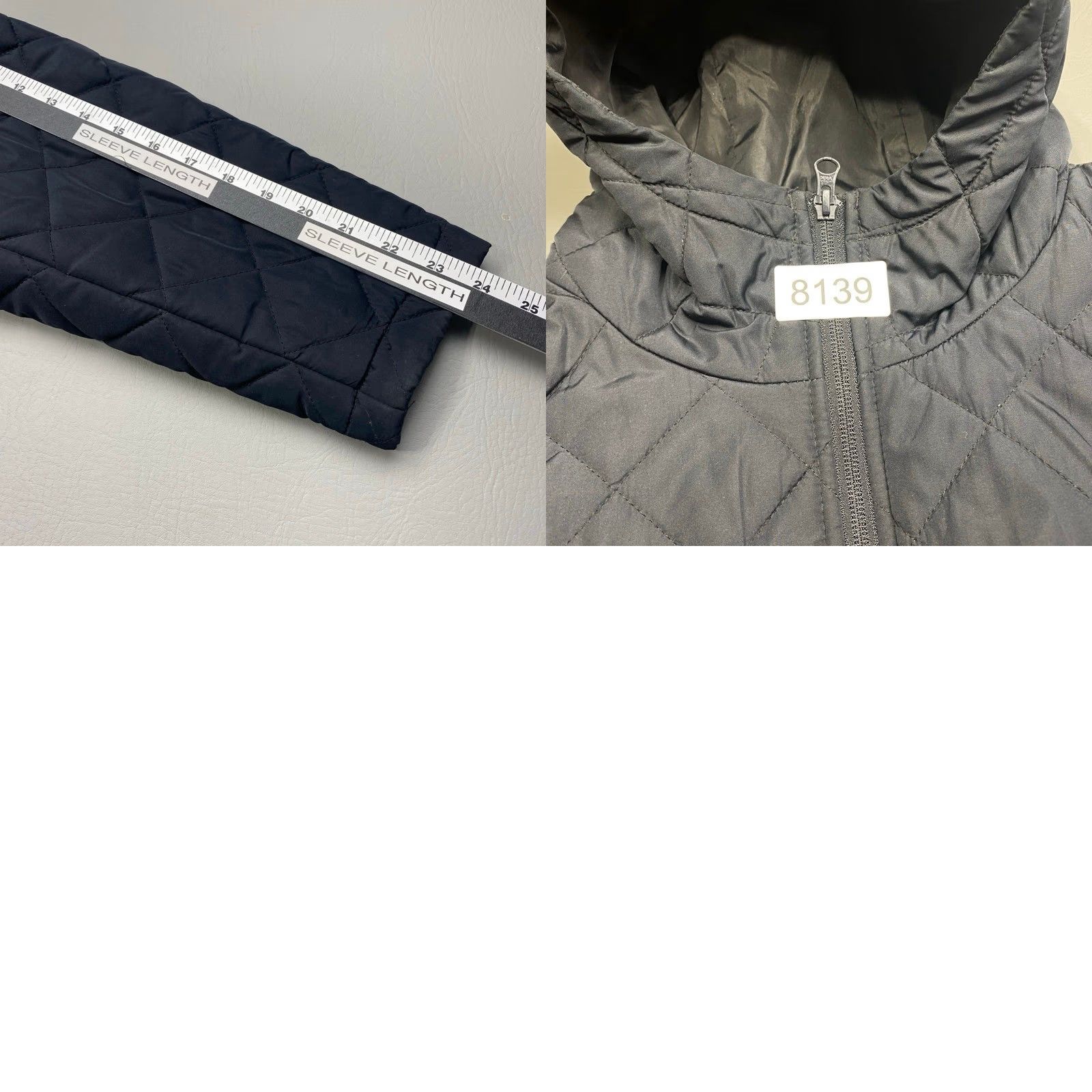 Lands' End Lands End Hooded Jacket Mens XL Black Packable Quilted Lightweight 8139 Size US XL / EU 56 / 4 - 8 Thumbnail