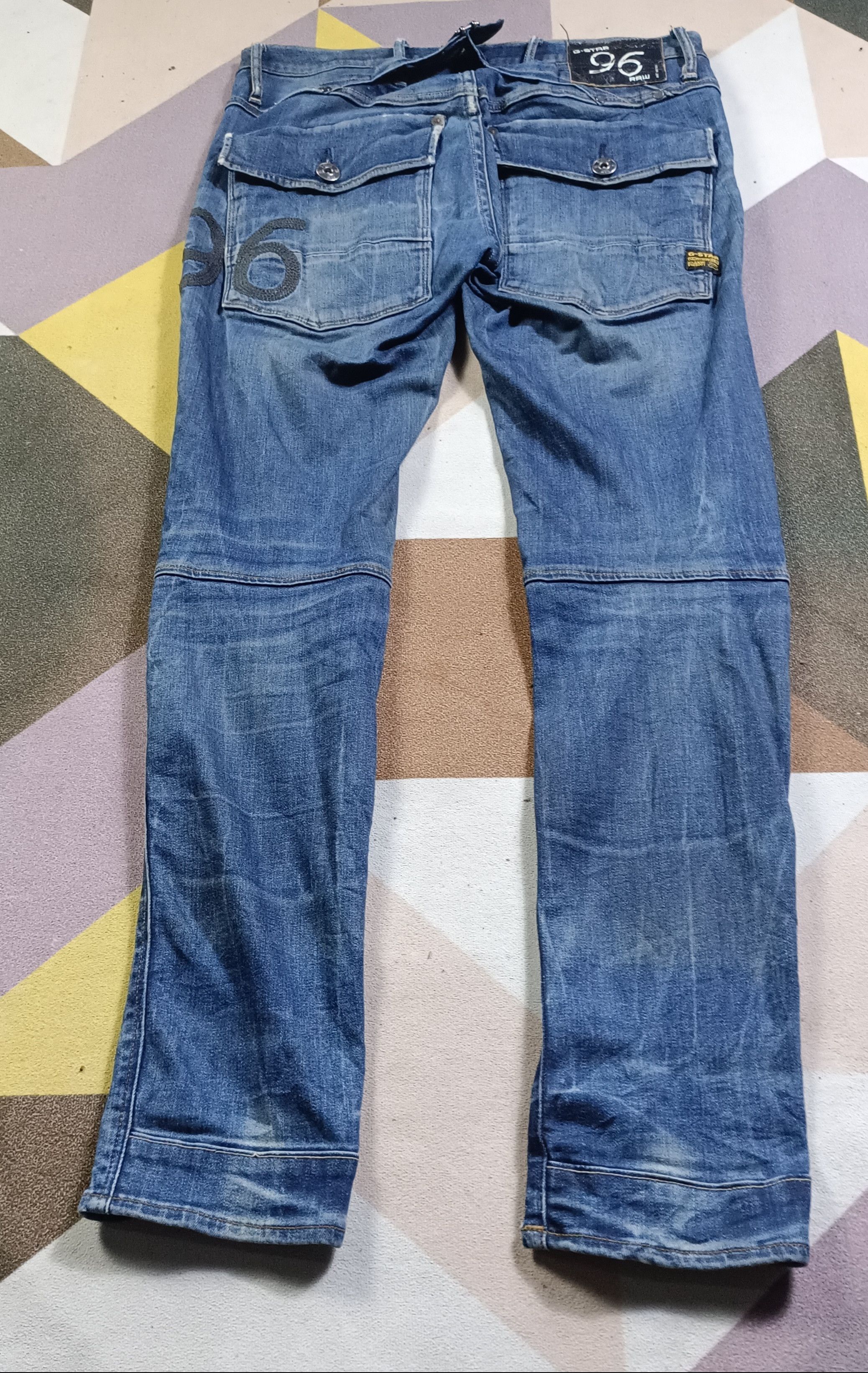 G-Star G Star RAW Embroidered 96 Denim Size US 30 / EU 46 - 1 Thumbnail