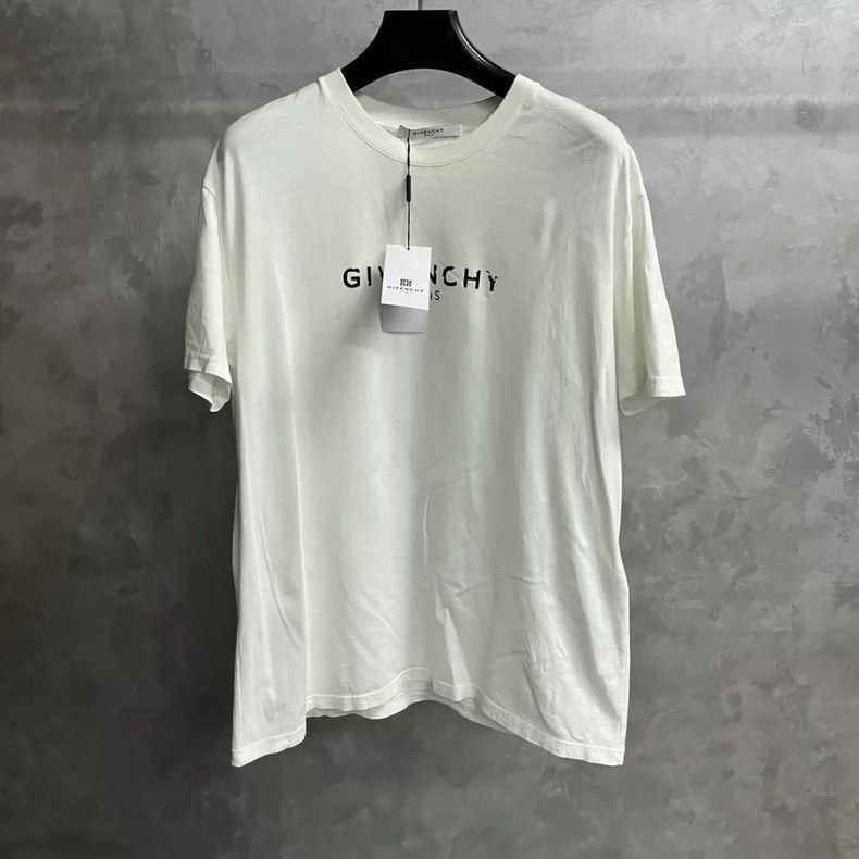 Givenchy Givenchy Latest style white round-neck short-sleeved shirt Size US L / EU 52-54 / 3 - 1 Thumbnail