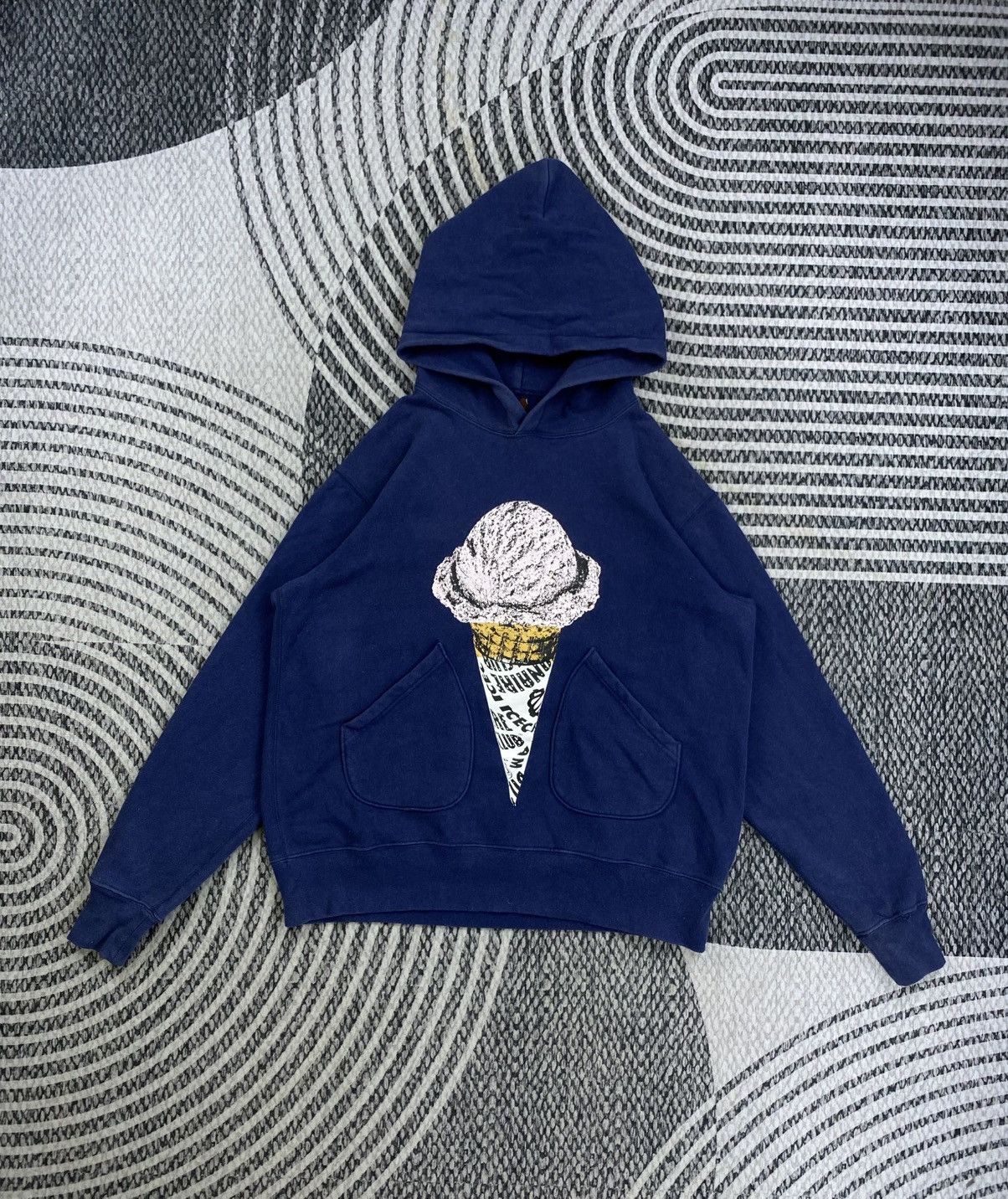 Billionaire Boys Club 🔥Vintage Billionaire Boys Club Ice Cream Printed Hoodie Size US M / EU 48-50 / 2 - 1 Thumbnail