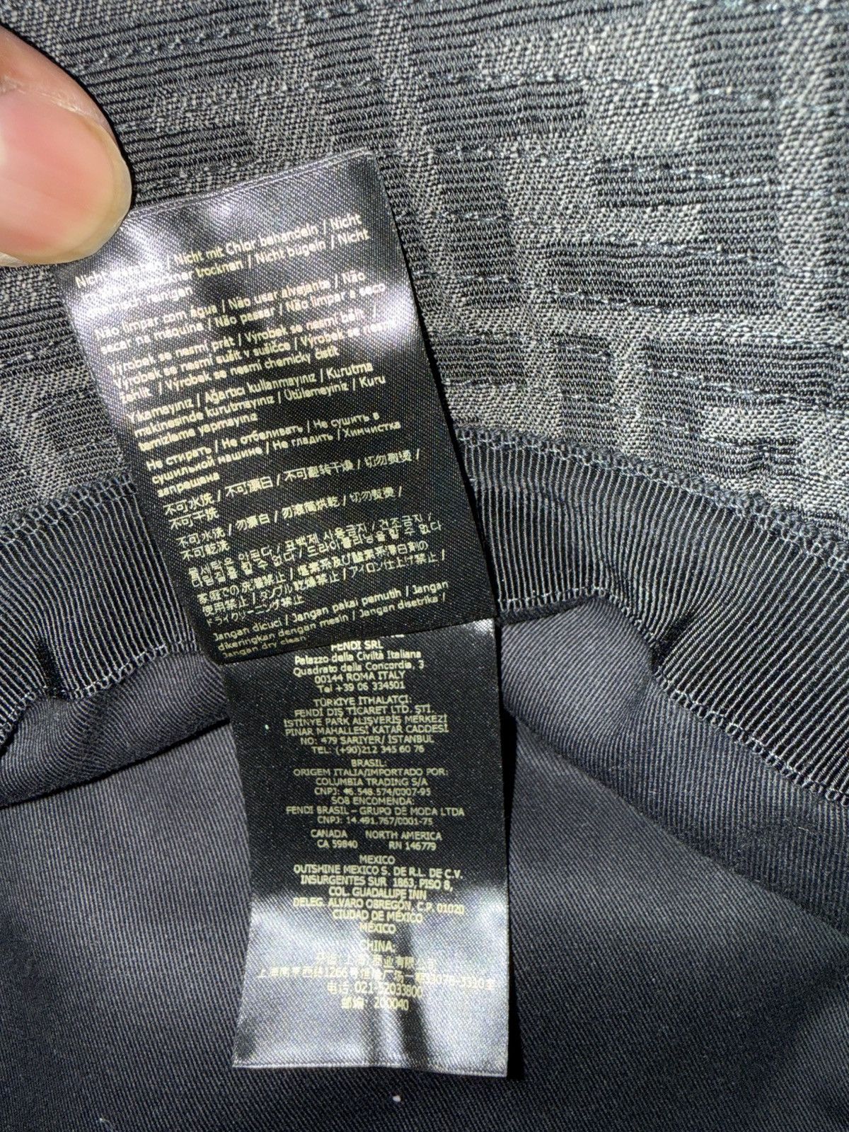 Fendi Fendi bucket hat Size ONE SIZE - 6 Thumbnail
