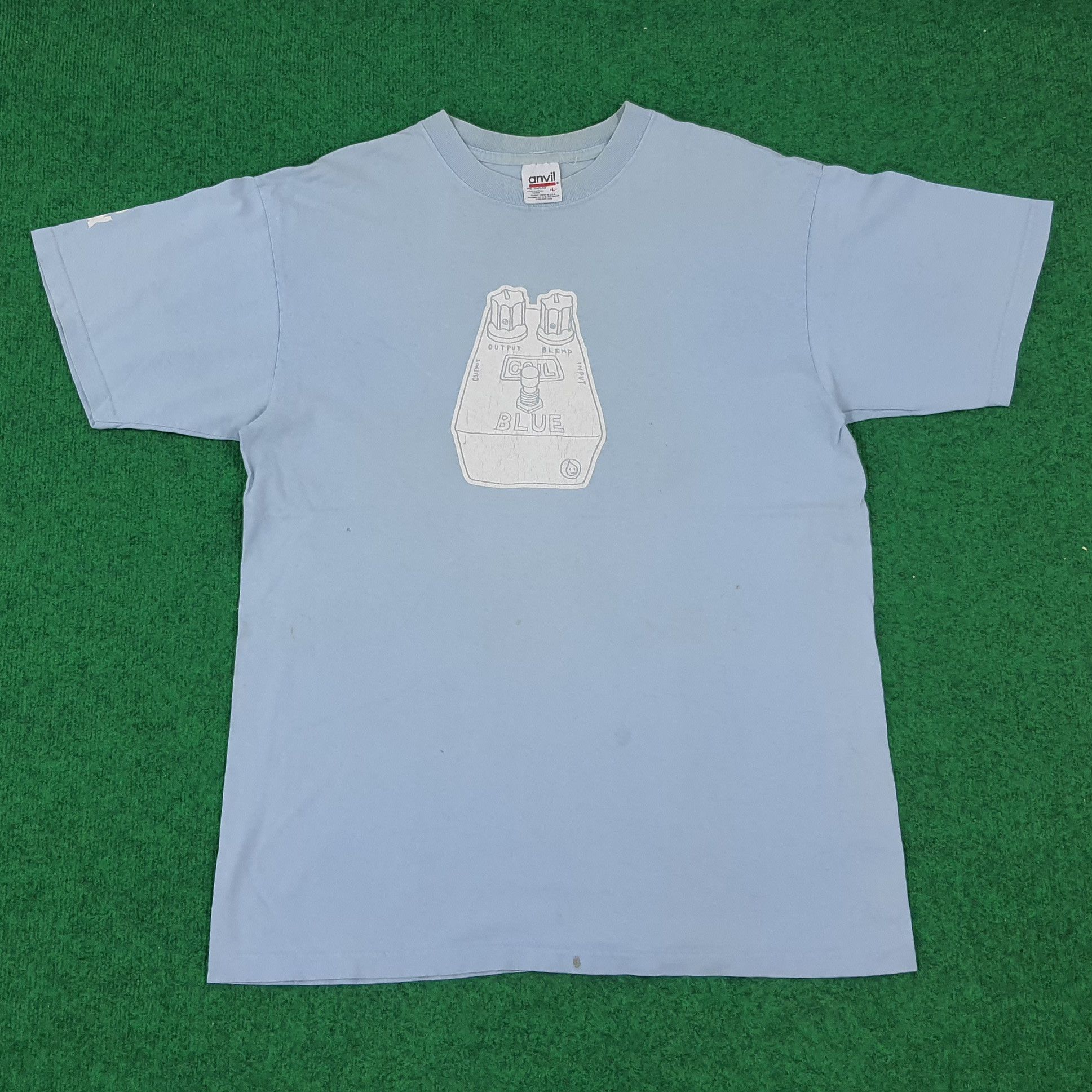 Vintage Coil Blue Streetwear Tshirt