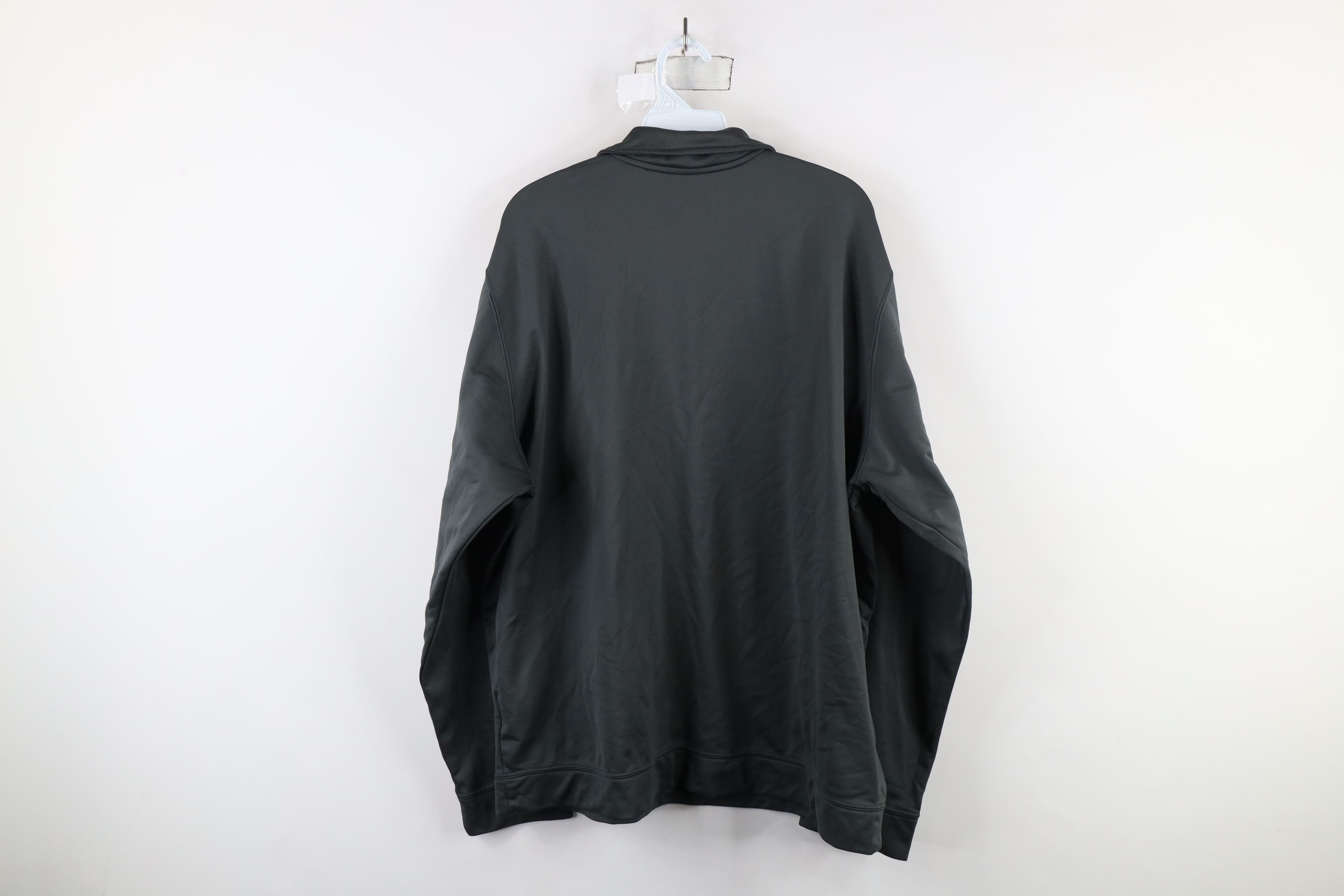 Nike × Vintage Nike University of Oregon Baseball Half Zip Sweater Gray Size US XL / EU 56 / 4 - 11 Thumbnail