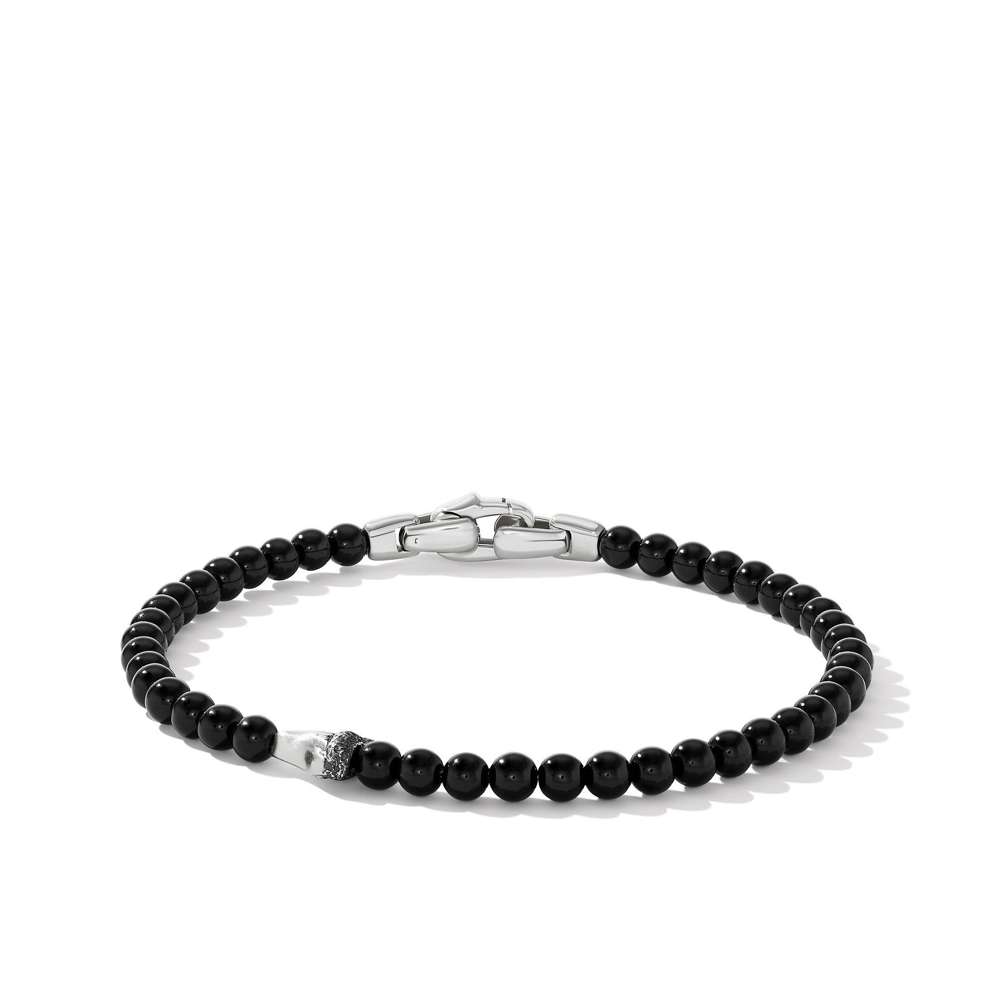 David Yurman o1w1db10325 Size:OS/Spiritual Beads Shark Bracelet in Black Size ONE SIZE - 1 Thumbnail