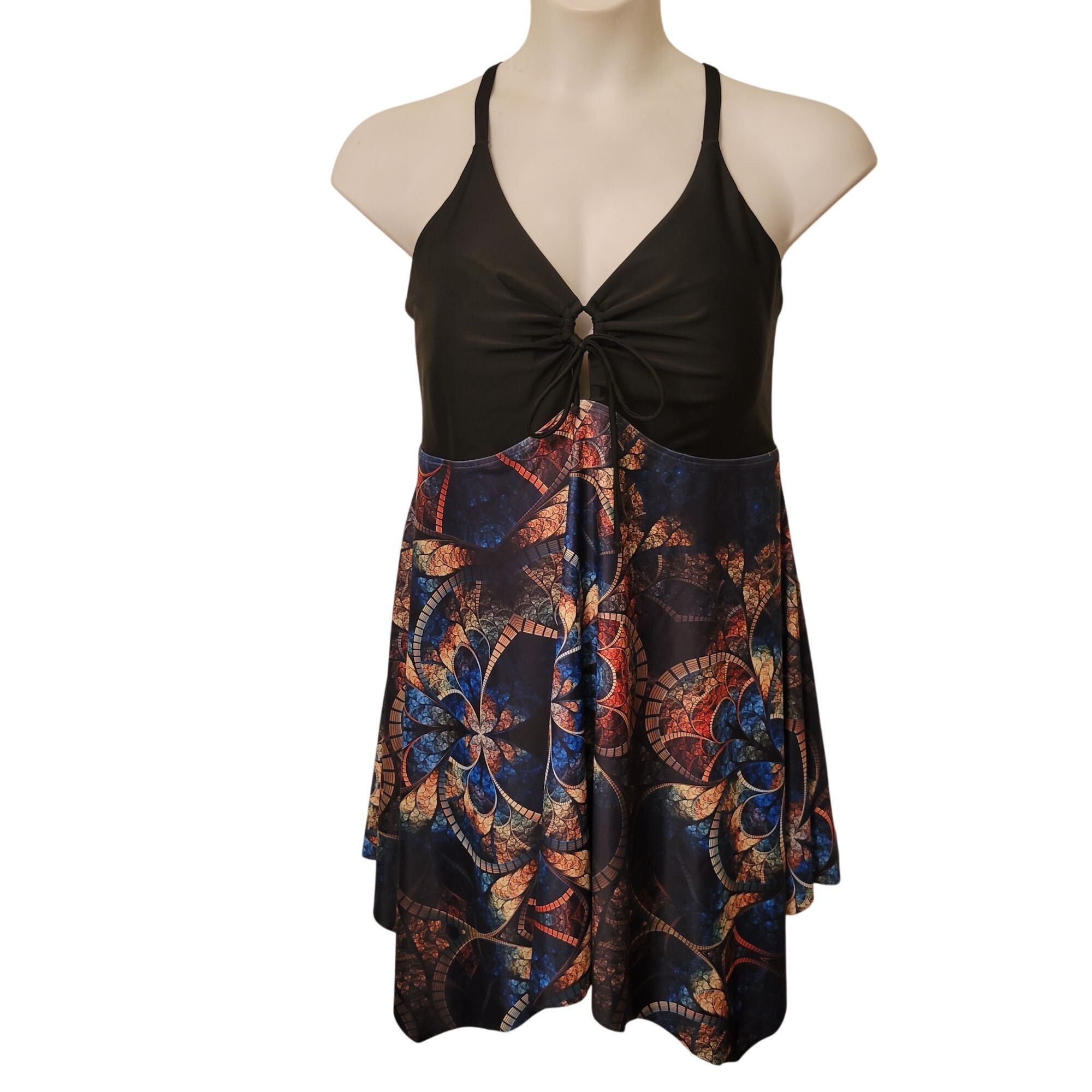 Other Kim Curvy 20W Swim Tankini Dress Built In Shorts One Piece M Size 3XL / US 20-22 - 1 Thumbnail