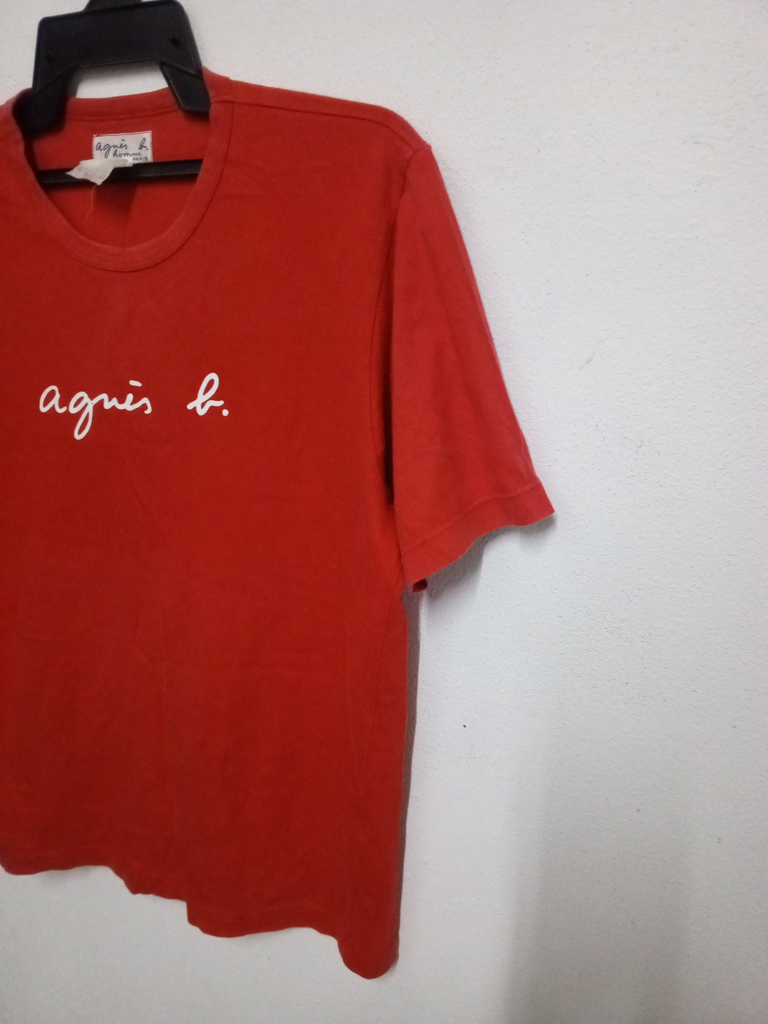 agnes b. Agnes.b red t-shirt Size US M / EU 48-50 / 2 - 3 Thumbnail