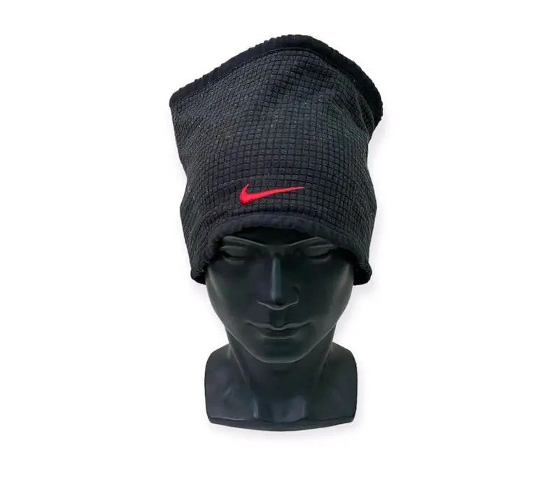 Nike × Vintage Nike Small Logo Neck Gaiter/ Beanie Hat Size ONE SIZE - 1 Thumbnail