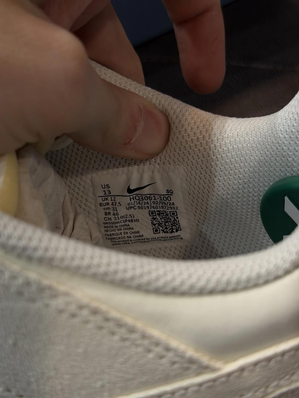 Nike Nike Travis Scott Zoom Field Jaxx SP Sail Size 13 White F&F Size US 13 / EU 46 - 12 Thumbnail