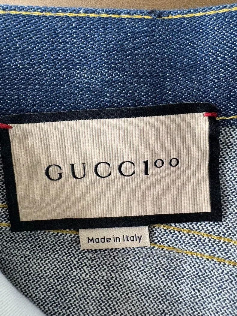 Gucci Gucci 100th anniversary limited edition blue leather label Size 24" / US 00 / IT 34 - 5 Thumbnail