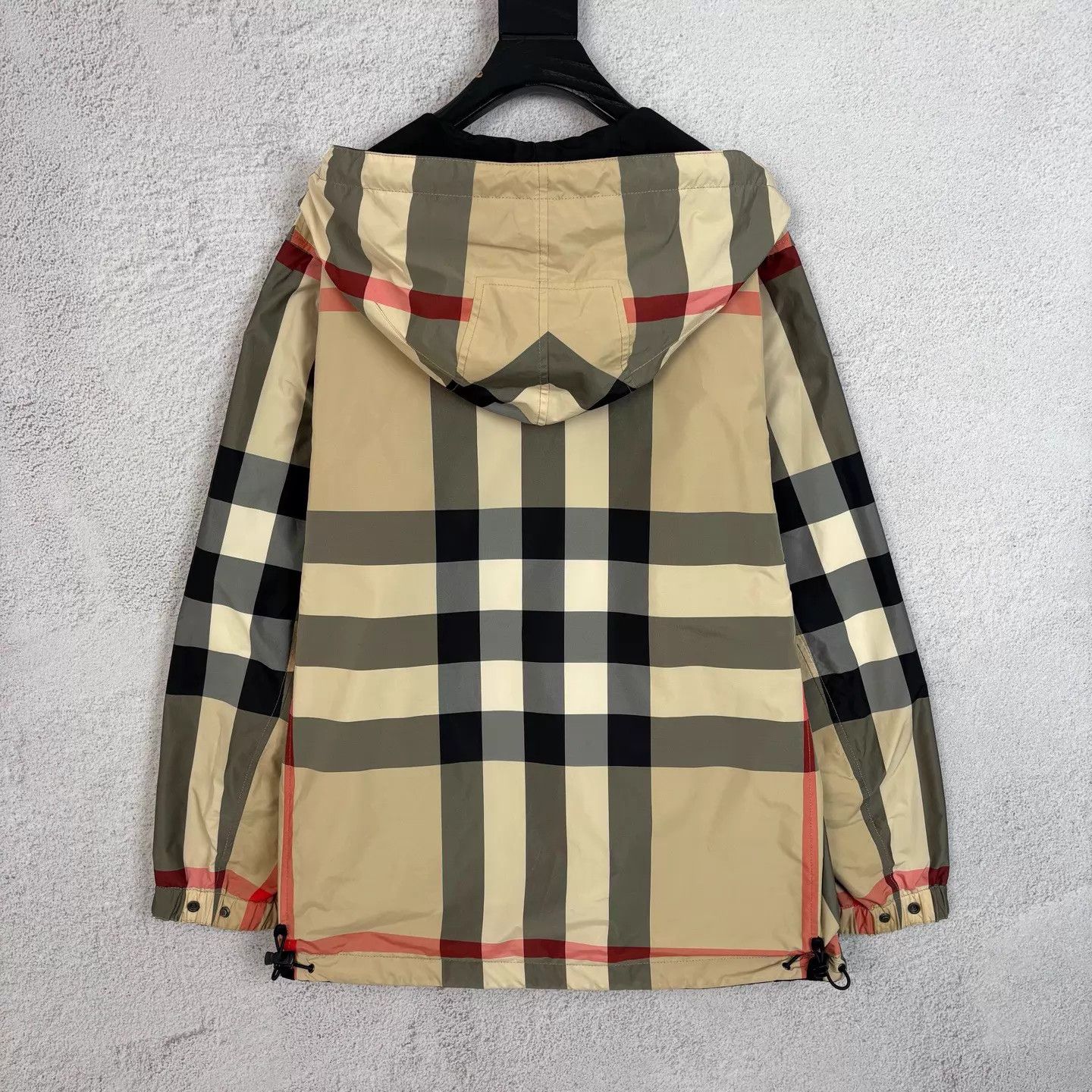 Burberry Burberry Reversible Check Two-tone Men's Hooded Jacket Size US L / EU 52-54 / 3 - 3 Thumbnail